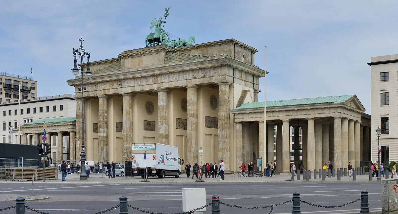 Cổng Brandenburg tại Berlin, Đức