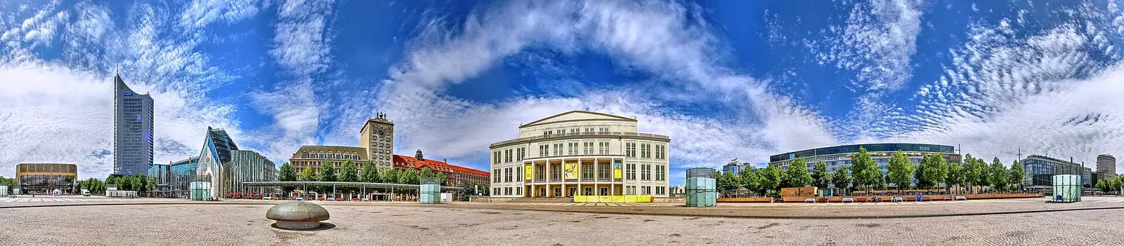 Khuôn viên ĐH Leipzig