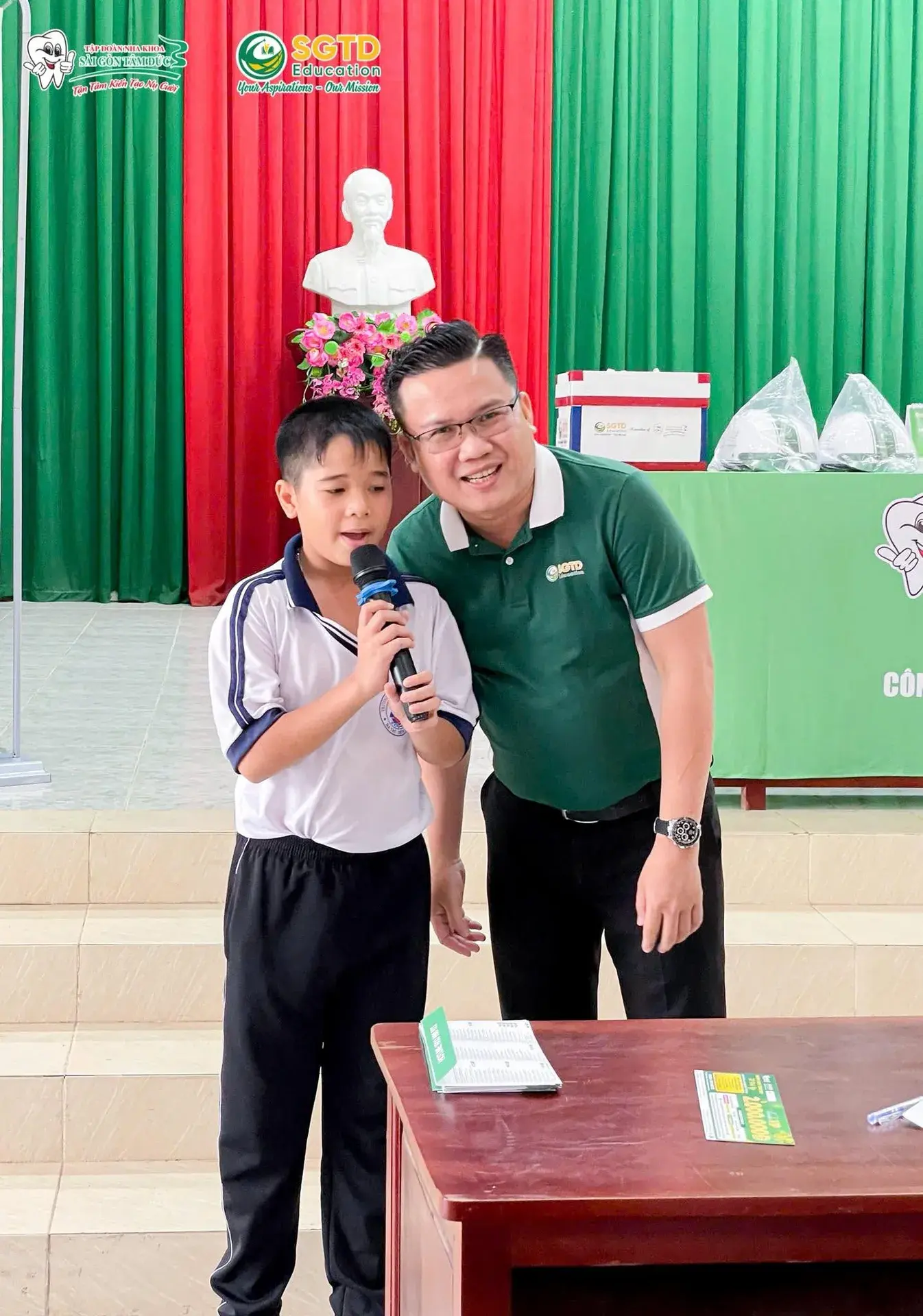 Buổi Chia Sẻ Thông Tin Du Học và Chăm Sóc Răng Miệng đến Các "Búp Măng Ngon" tại Trường THCS Tiệm Tôm (ảnh 15/39)
