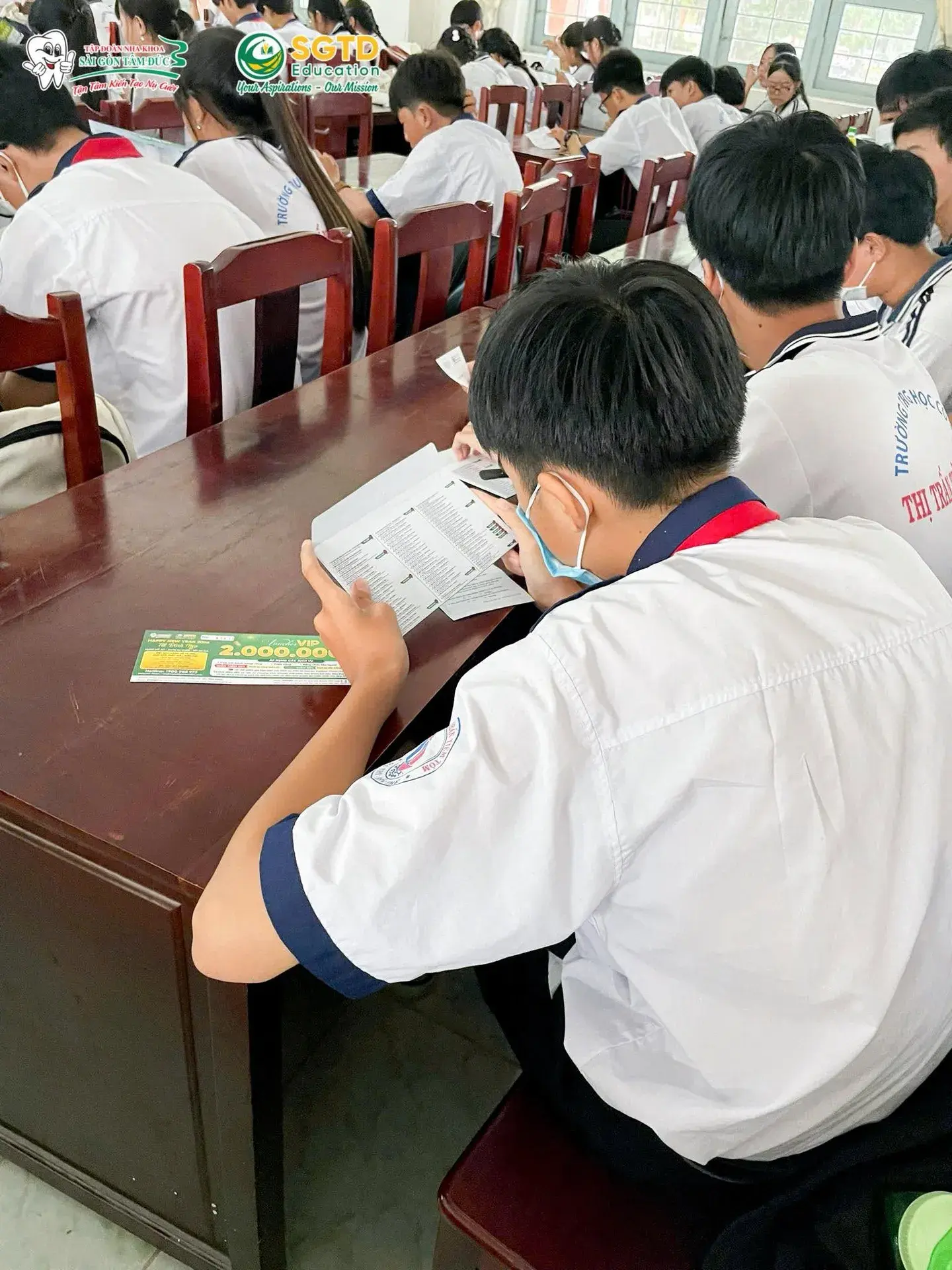Buổi Chia Sẻ Thông Tin Du Học và Chăm Sóc Răng Miệng đến Các "Búp Măng Ngon" tại Trường THCS Tiệm Tôm (ảnh 16/39)