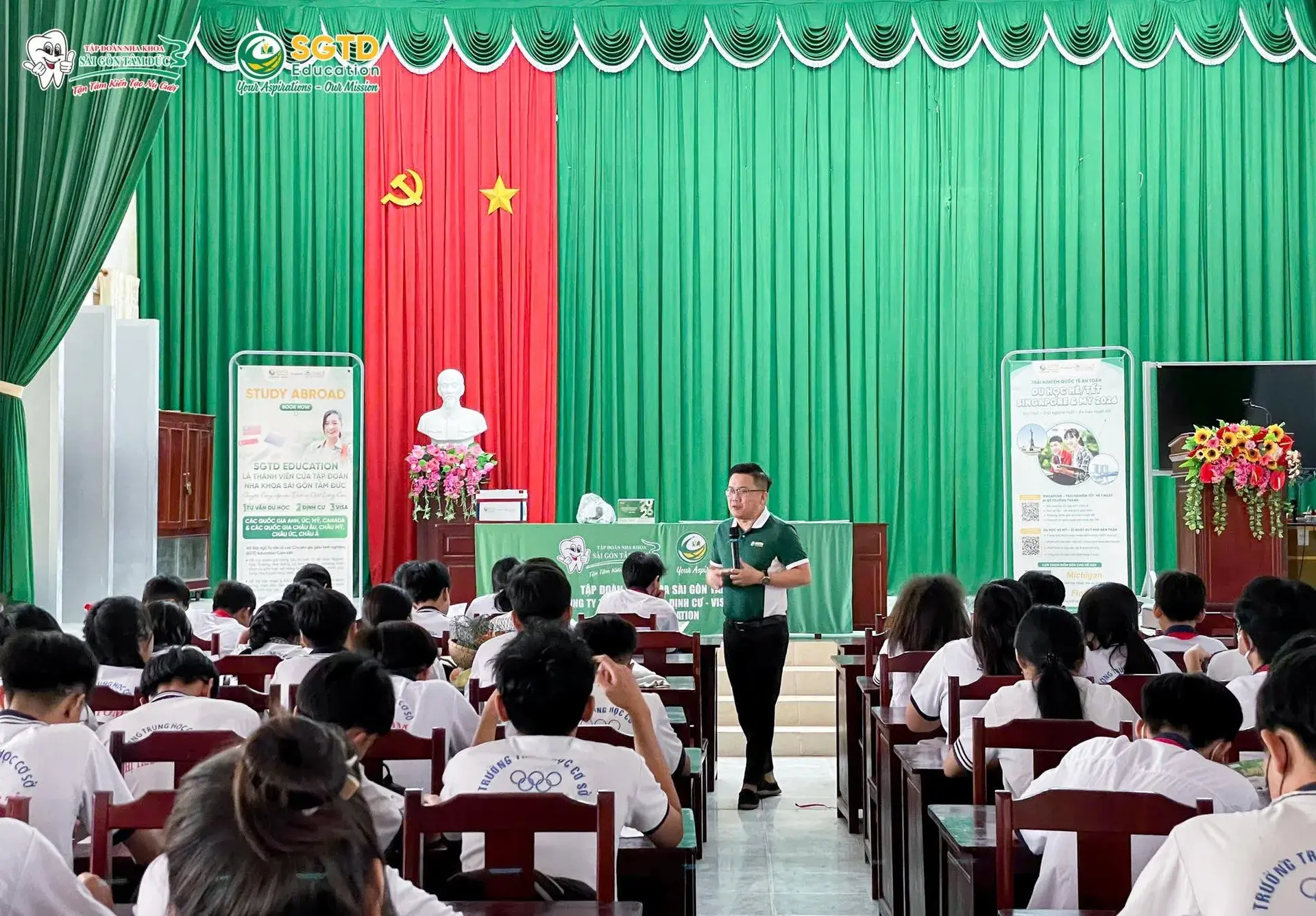 Buổi Chia Sẻ Thông Tin Du Học và Chăm Sóc Răng Miệng đến Các "Búp Măng Ngon" tại Trường THCS Tiệm Tôm (ảnh 21/39)