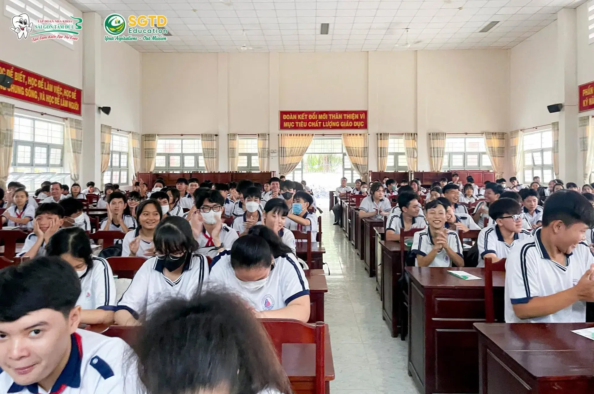 Buổi Chia Sẻ Thông Tin Du Học và Chăm Sóc Răng Miệng đến Các "Búp Măng Ngon" tại Trường THCS Tiệm Tôm (ảnh 22/39)