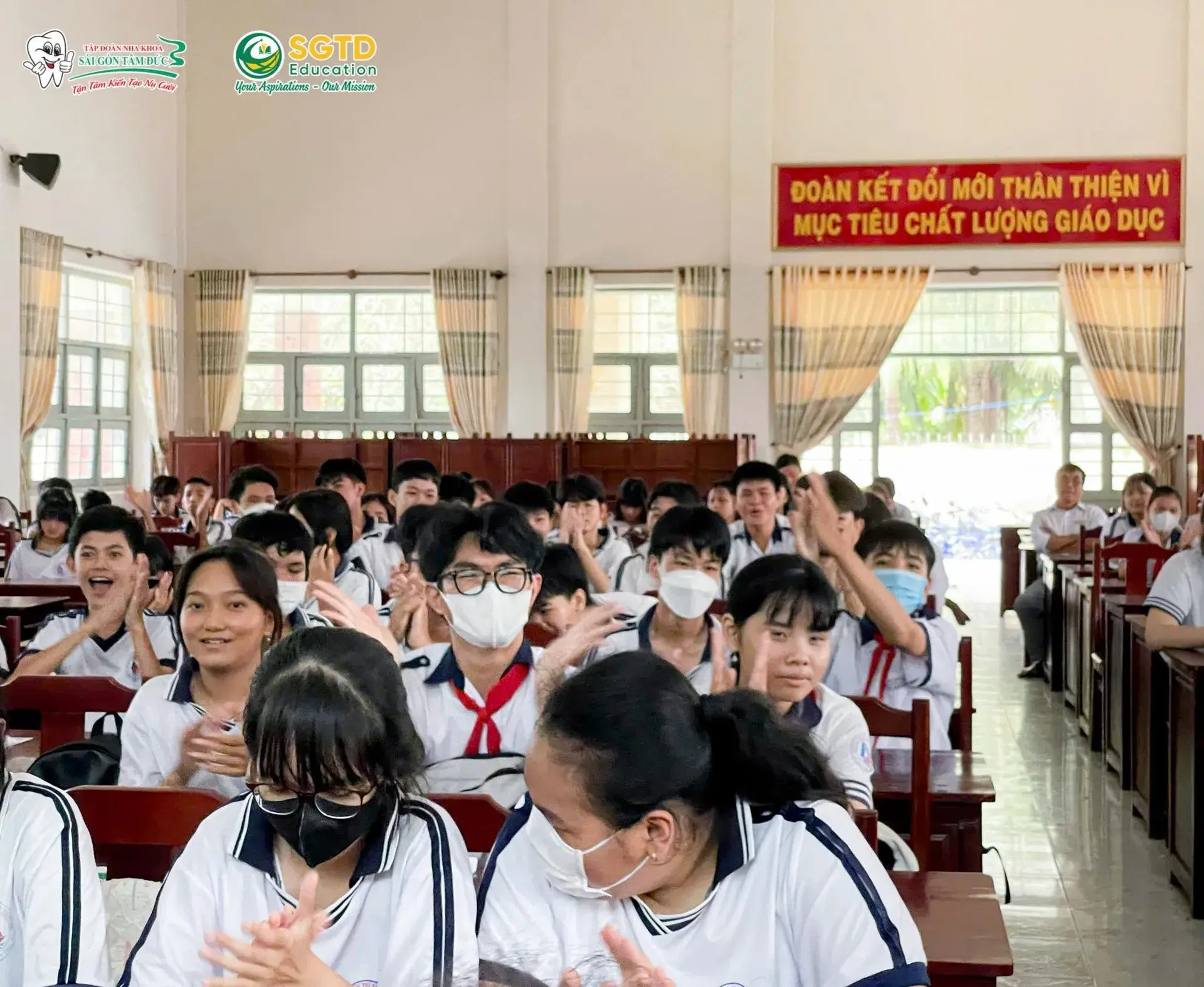Buổi Chia Sẻ Thông Tin Du Học và Chăm Sóc Răng Miệng đến Các "Búp Măng Ngon" tại Trường THCS Tiệm Tôm (ảnh 24/39)