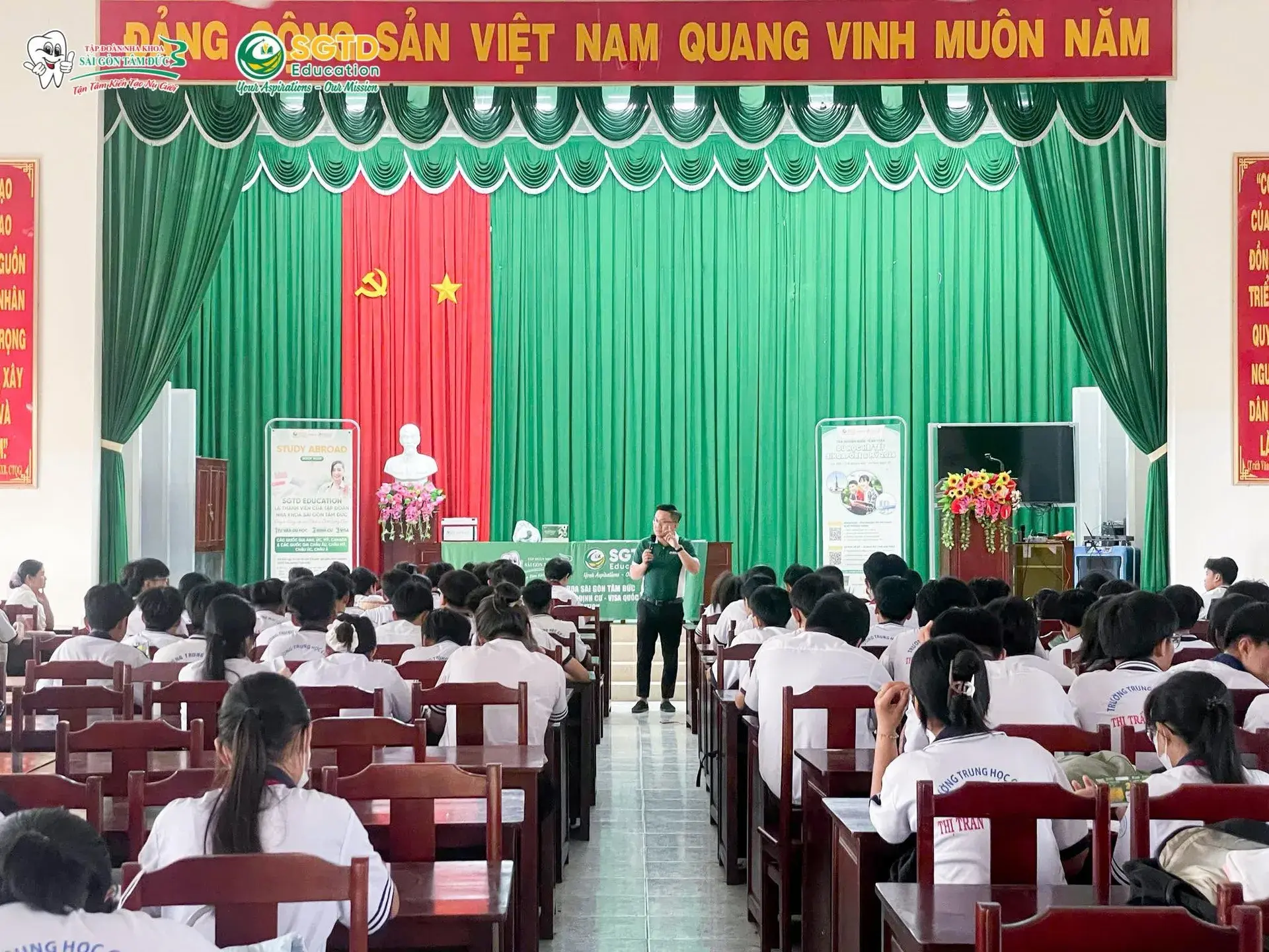 Buổi Chia Sẻ Thông Tin Du Học và Chăm Sóc Răng Miệng đến Các "Búp Măng Ngon" tại Trường THCS Tiệm Tôm (ảnh 26/39)