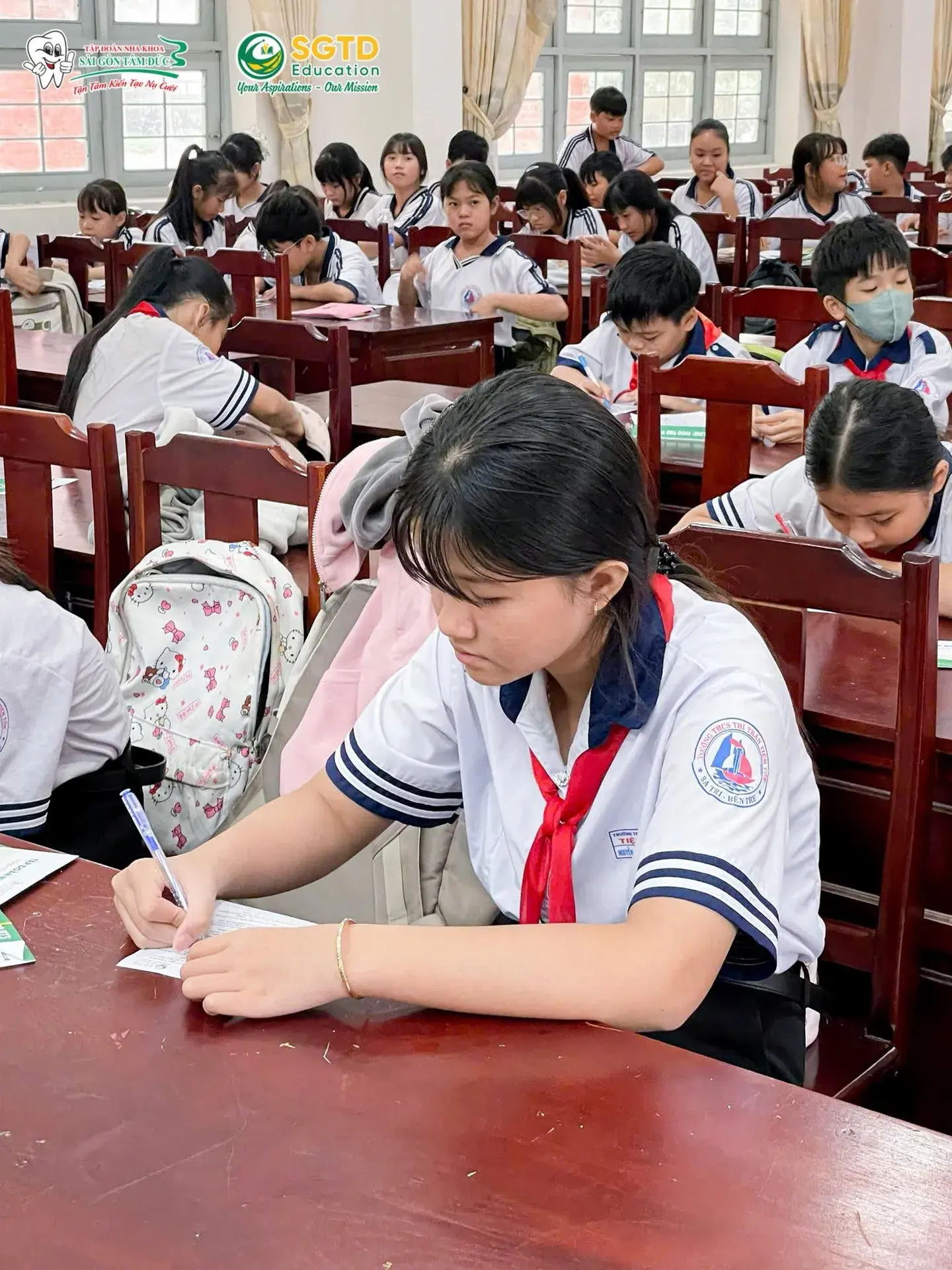 Buổi Chia Sẻ Thông Tin Du Học và Chăm Sóc Răng Miệng đến Các "Búp Măng Ngon" tại Trường THCS Tiệm Tôm (ảnh 39/39)