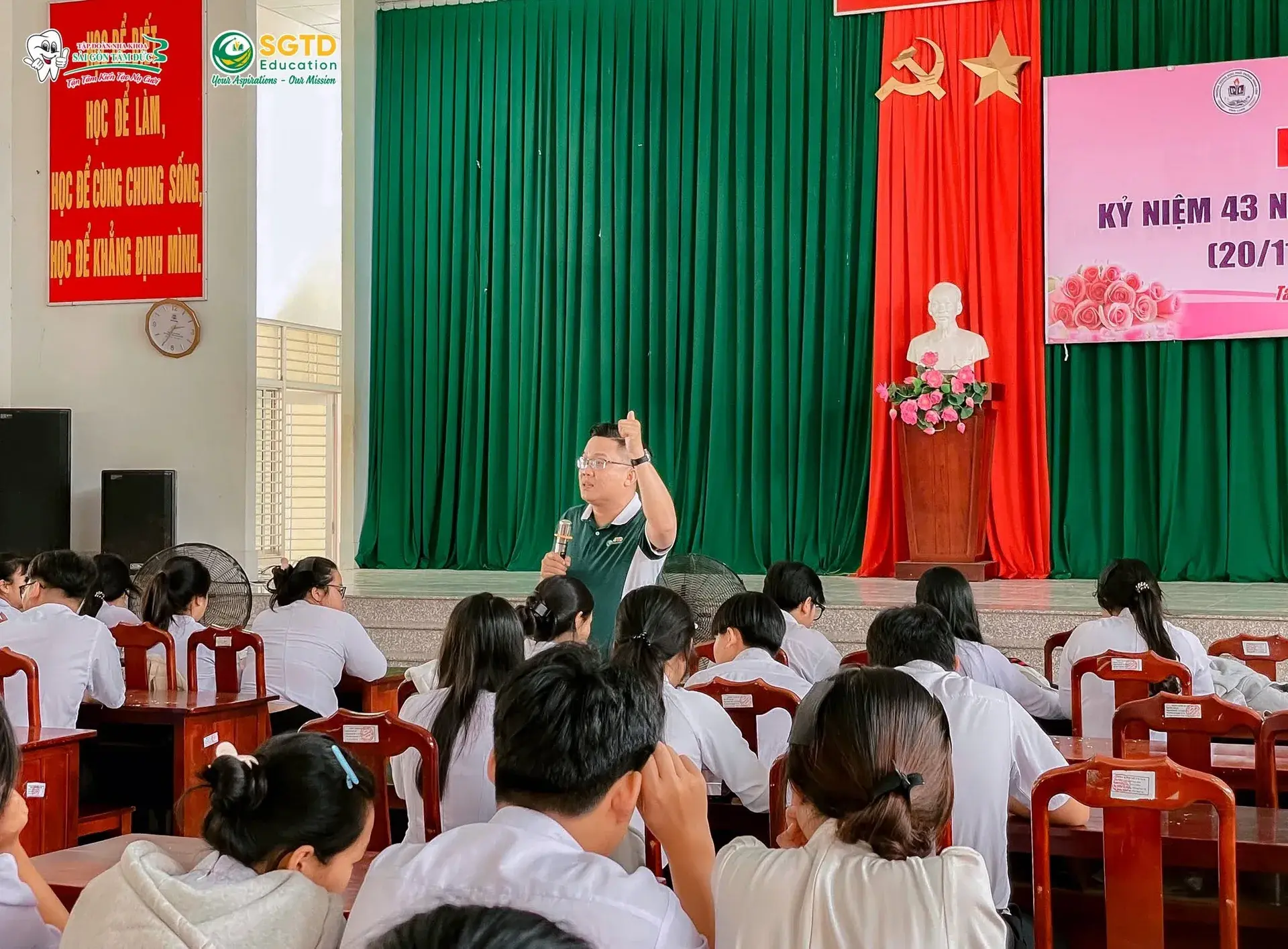 Buổi Tư Vấn Chuyên Sâu Lần 02 - SGTD Education Đồng Hành cùng Học Sinh Trường THPT Phan Liêm trong Những Bước Đầu Định Hướng Tương Lai (ảnh 14/15)