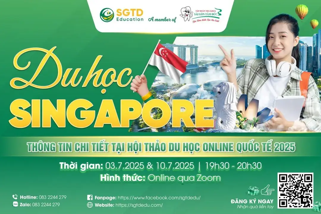Du học Singapore qua AAC – Lộ trình chuyển tiếp Anh/Úc, thực tập J1 Mỹ, định cư EB3 | SGTD Education
