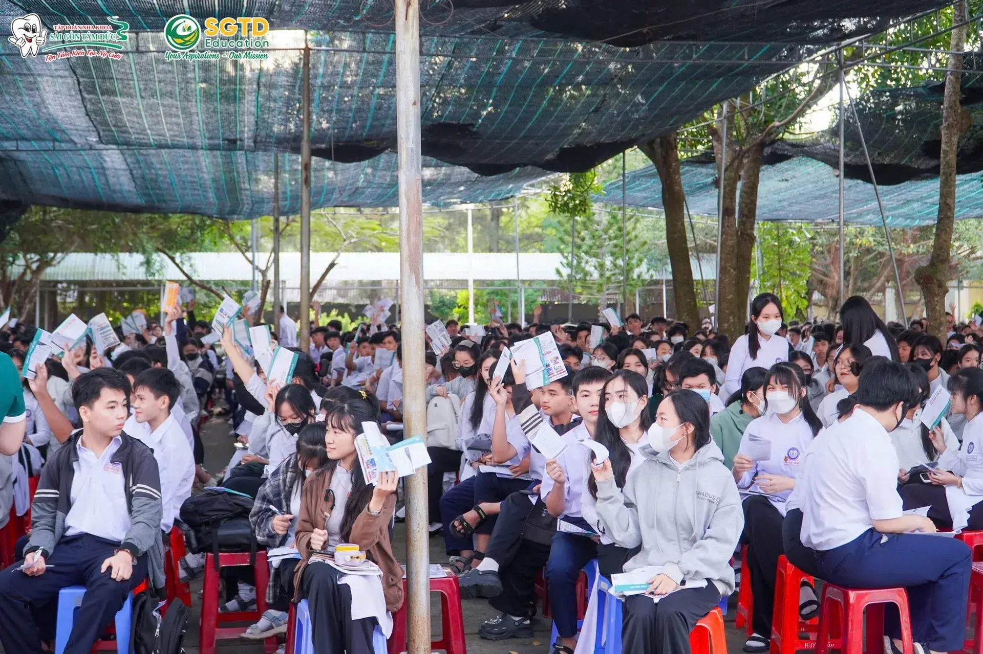Định Hướng Tương Lai - Tư Vấn Hướng Nghiệp cùng SGTD Education tại Trường THPT Trần Văn Ơn (ảnh 17/30)