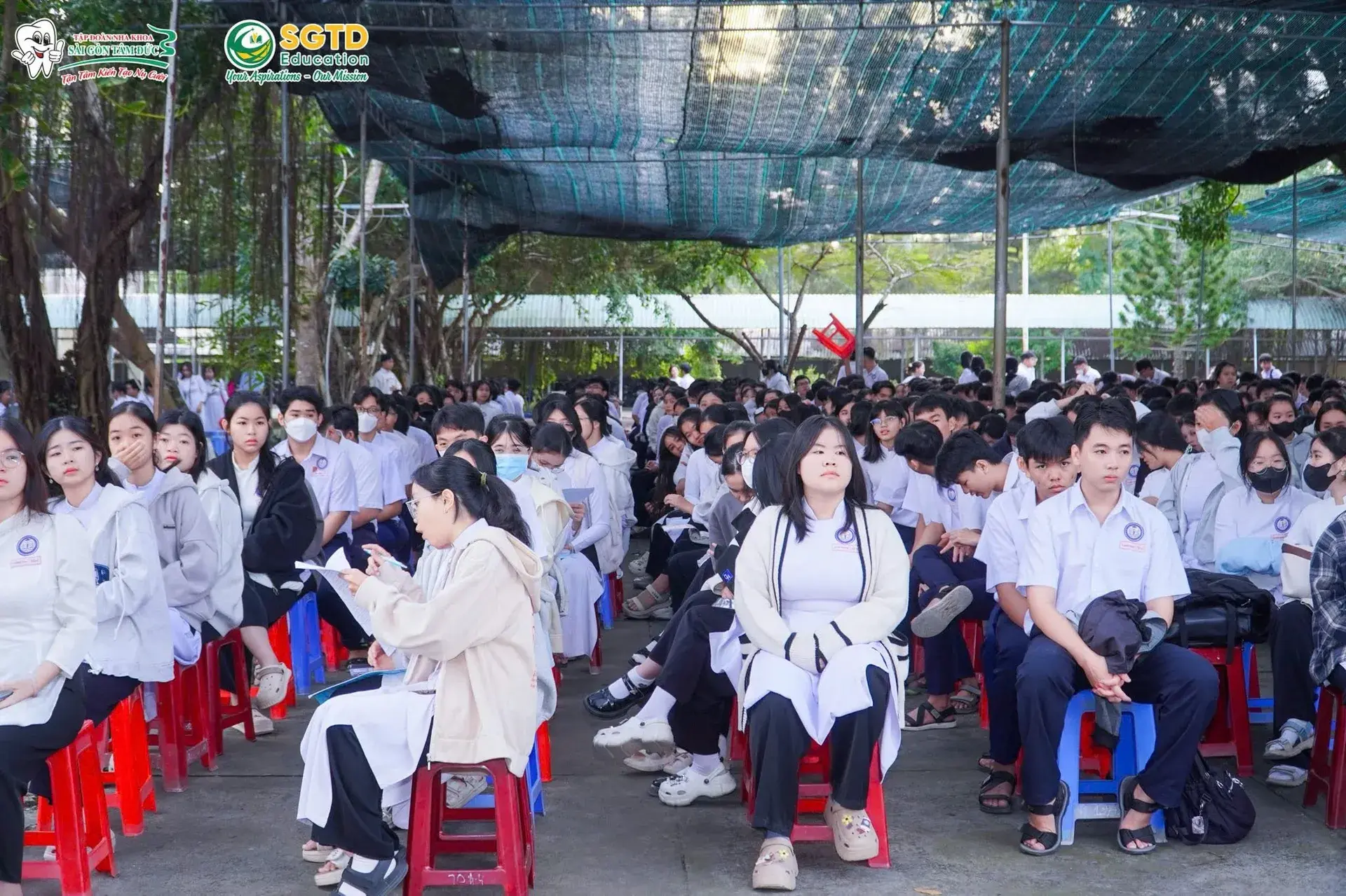 Định Hướng Tương Lai - Tư Vấn Hướng Nghiệp cùng SGTD Education tại Trường THPT Trần Văn Ơn (ảnh 28/30)