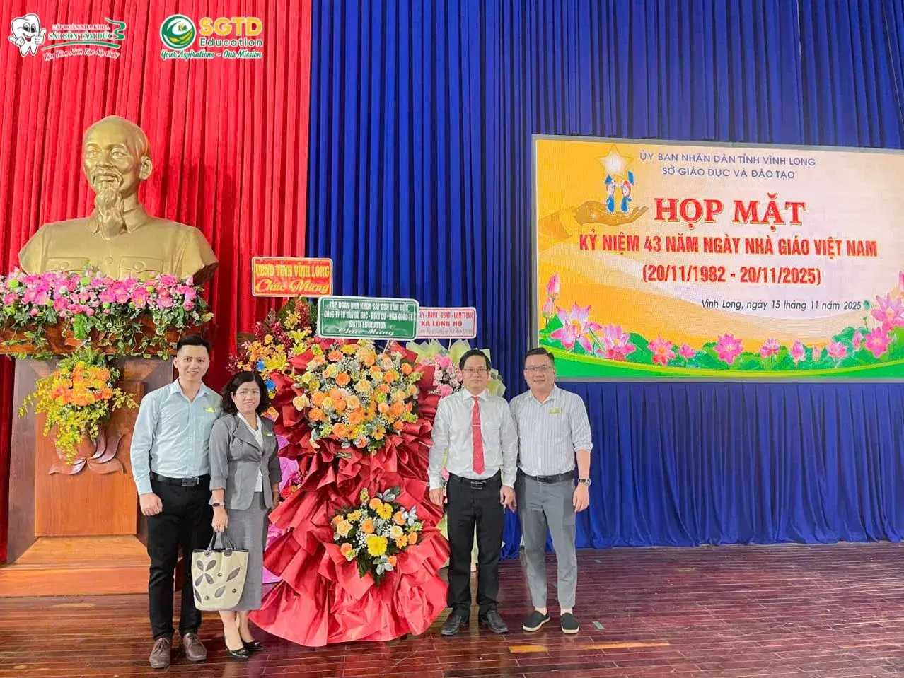 Đội ngũ SGTD Education tri ân Quý Thầy Cô tại Trường THPT Võ Trường Toản