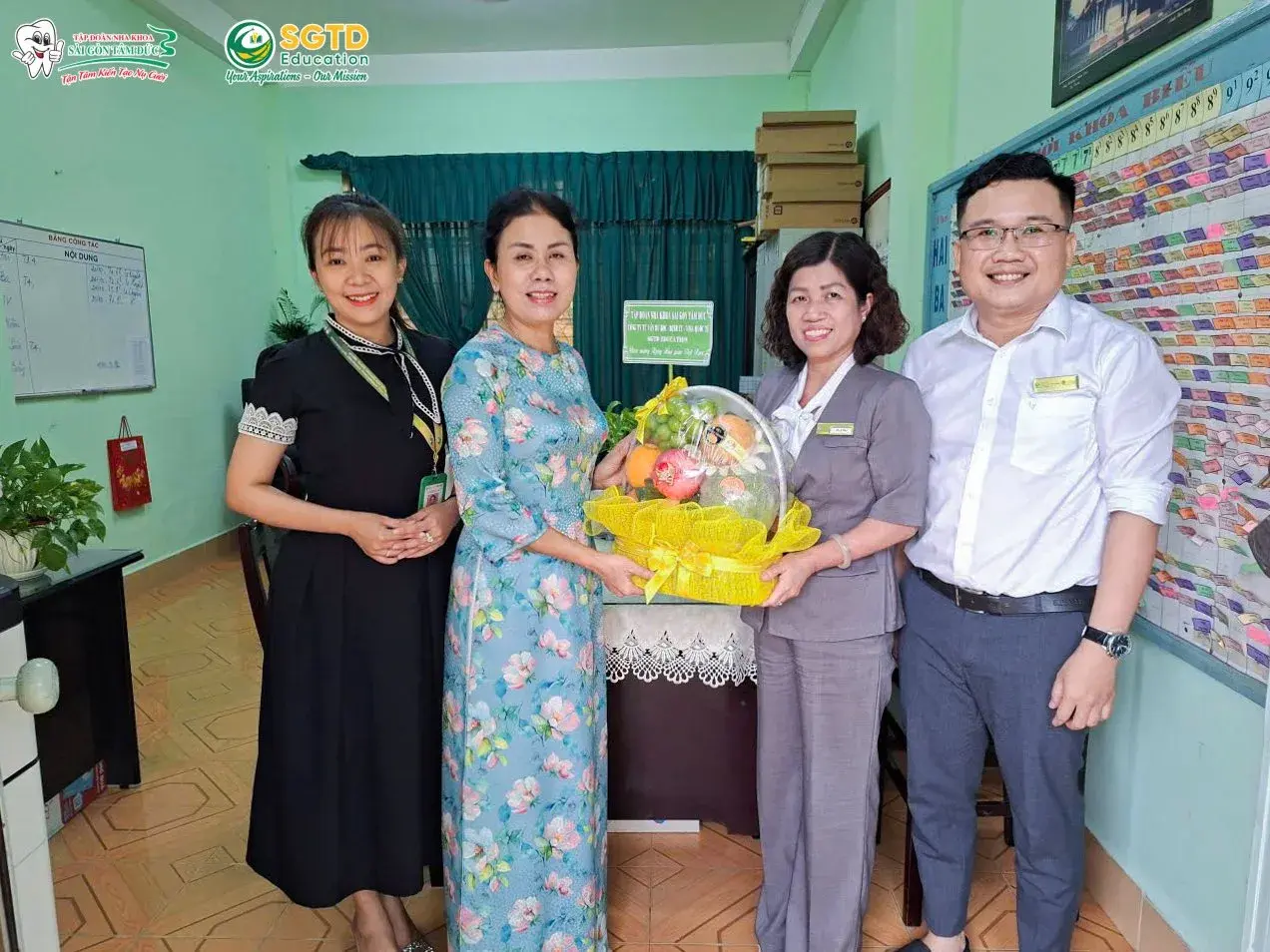 SGTD Education thăm Trung tâm ngoại ngữ Tiếng Trung Mita Bến Tre – Vĩnh Long