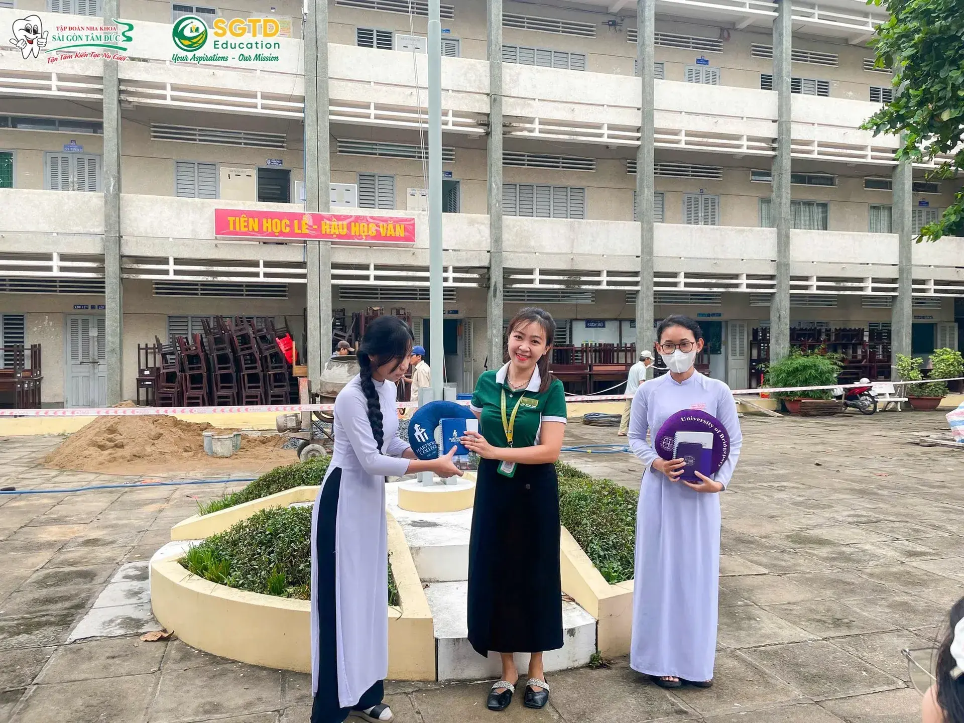 Đồng Hành cùng Giấc Mơ Quốc Tế - SGTD Education Có Mặt trong Buổi Hướng Nghiệp tại Trường THPT Nguyễn Đình Chiểu (ảnh 6/22)