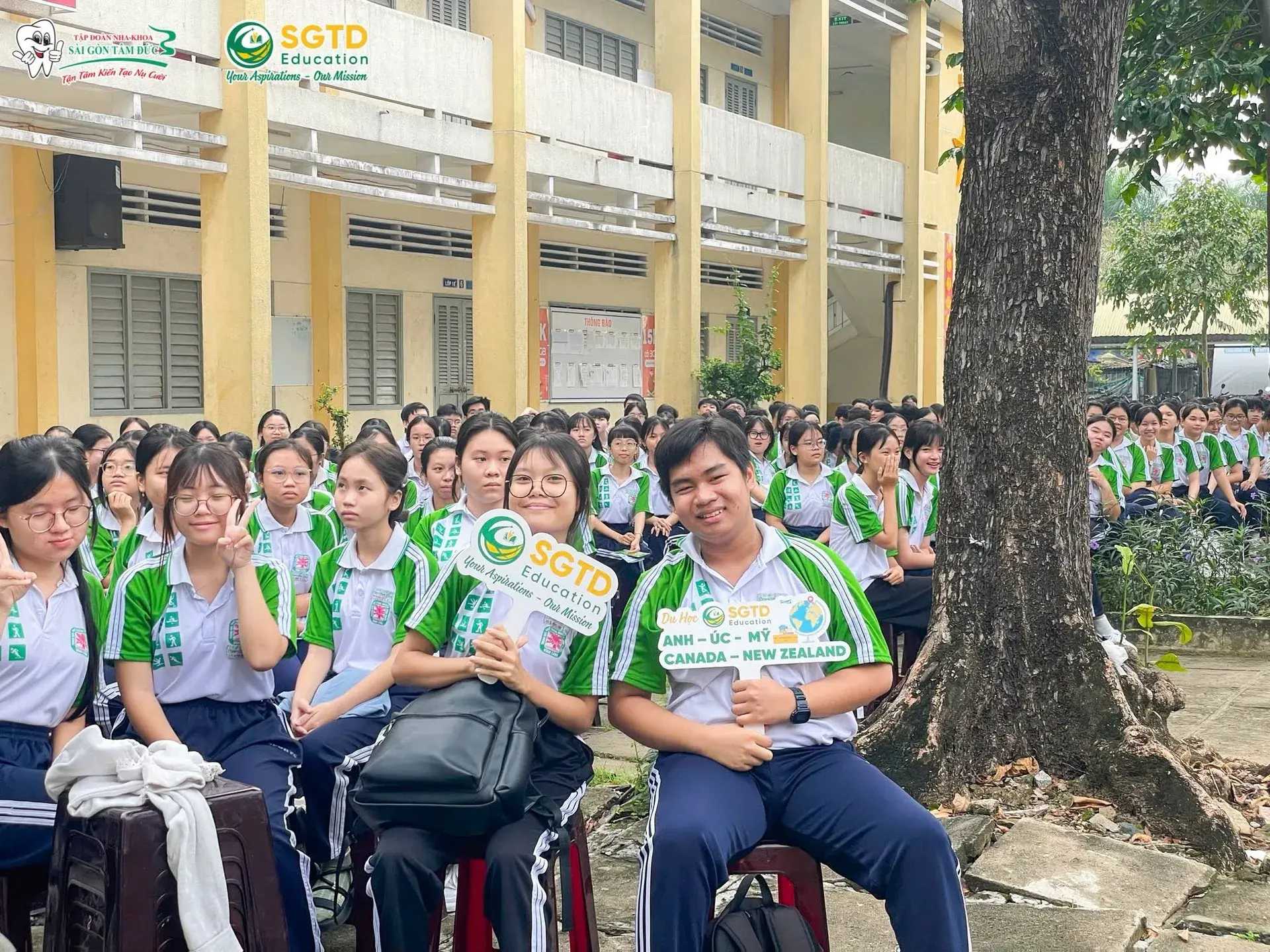 Đồng Hành cùng Giấc Mơ Quốc Tế - SGTD Education Có Mặt trong Buổi Hướng Nghiệp tại Trường THPT Nguyễn Đình Chiểu (ảnh 9/22)