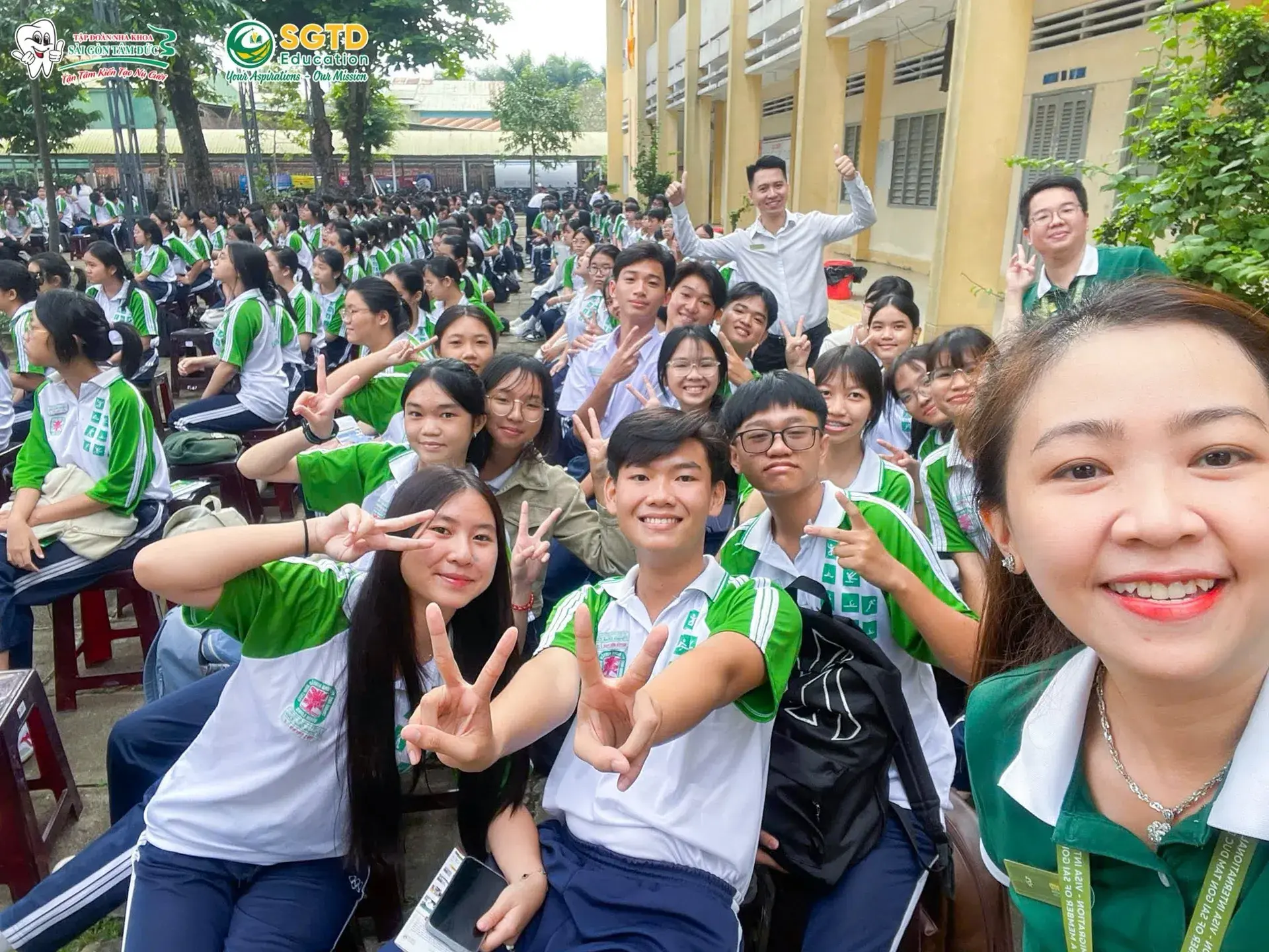 Đồng Hành cùng Giấc Mơ Quốc Tế - SGTD Education Có Mặt trong Buổi Hướng Nghiệp tại Trường THPT Nguyễn Đình Chiểu (ảnh 10/22)