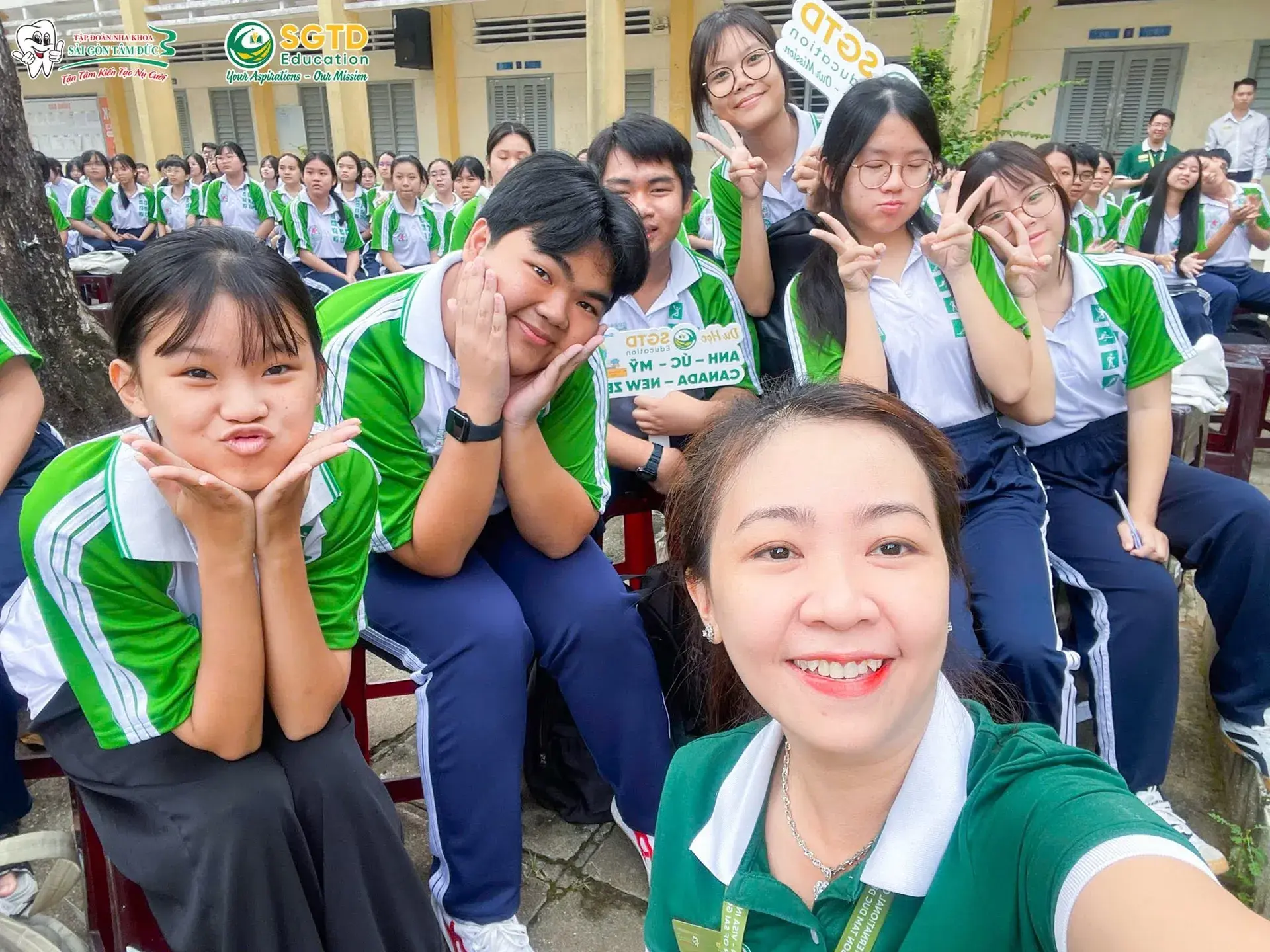 Đồng Hành cùng Giấc Mơ Quốc Tế - SGTD Education Có Mặt trong Buổi Hướng Nghiệp tại Trường THPT Nguyễn Đình Chiểu (ảnh 11/22)