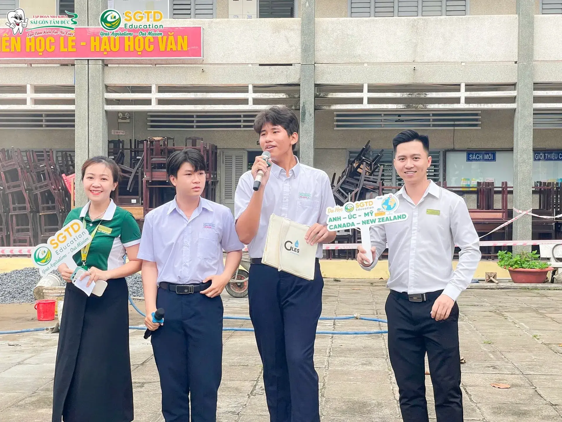 Đồng Hành cùng Giấc Mơ Quốc Tế - SGTD Education Có Mặt trong Buổi Hướng Nghiệp tại Trường THPT Nguyễn Đình Chiểu (ảnh 15/22)