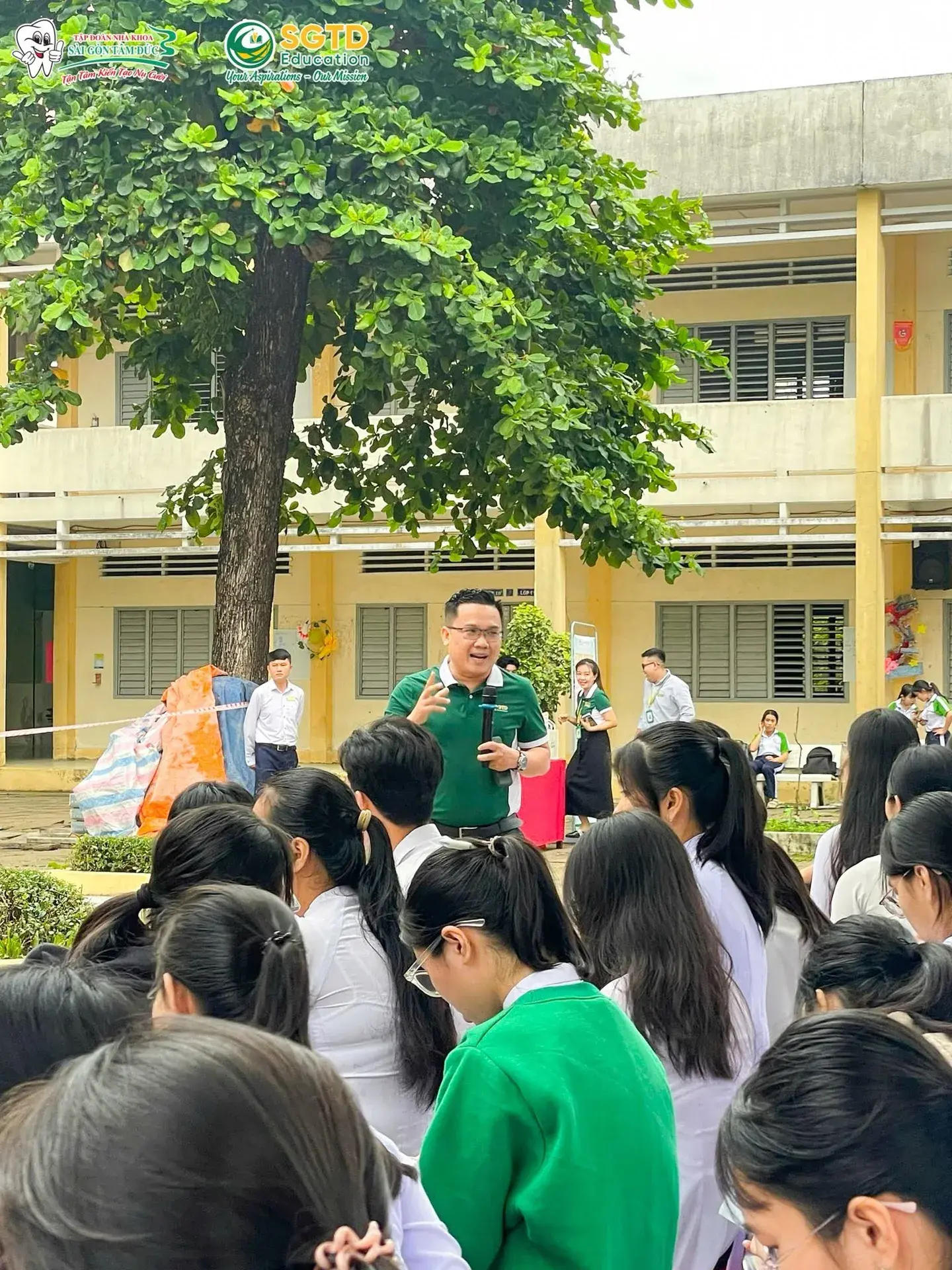 Đồng Hành cùng Giấc Mơ Quốc Tế - SGTD Education Có Mặt trong Buổi Hướng Nghiệp tại Trường THPT Nguyễn Đình Chiểu (ảnh 16/22)