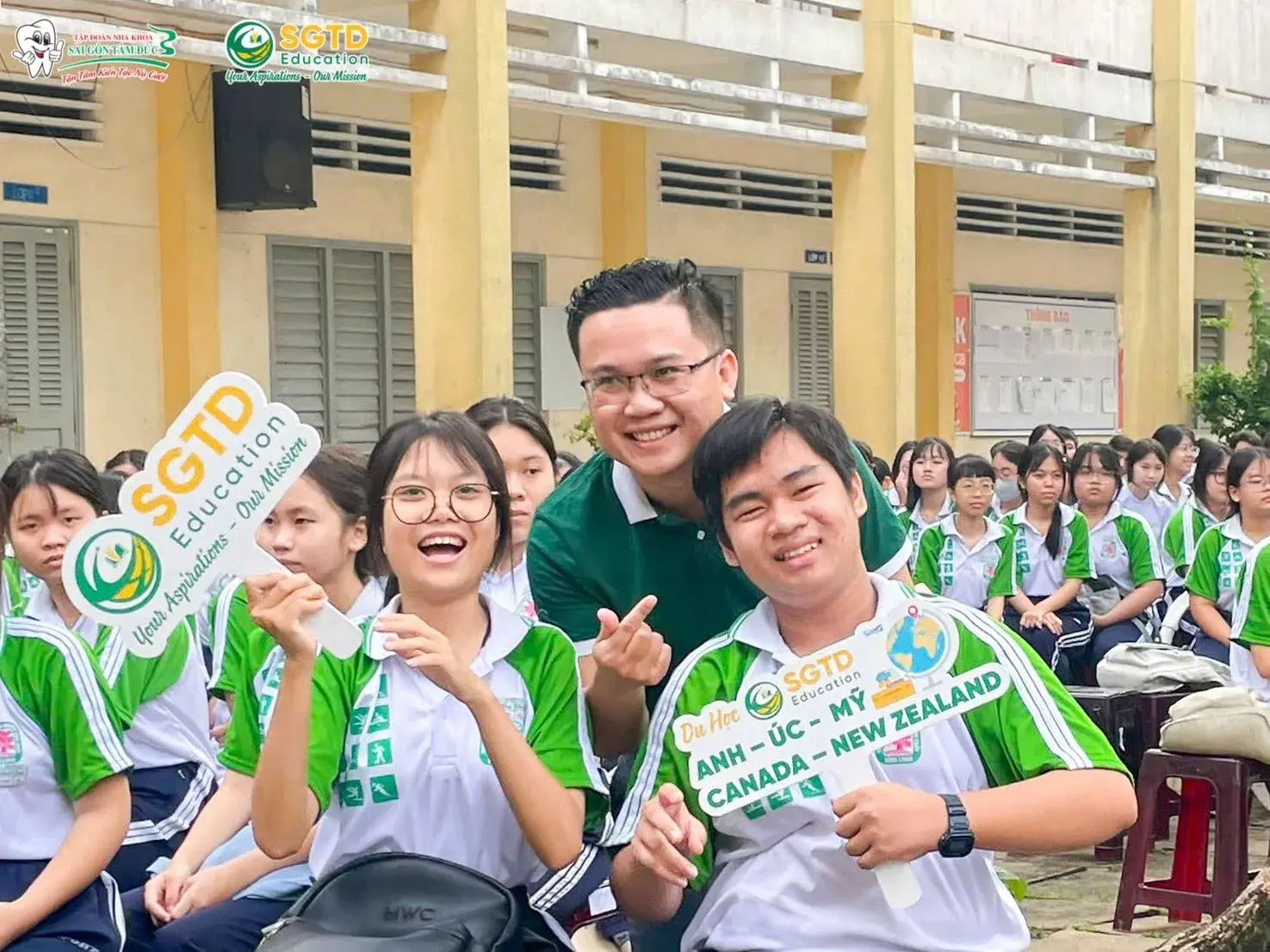 Đồng Hành cùng Giấc Mơ Quốc Tế - SGTD Education Có Mặt trong Buổi Hướng Nghiệp tại Trường THPT Nguyễn Đình Chiểu (ảnh 17/22)