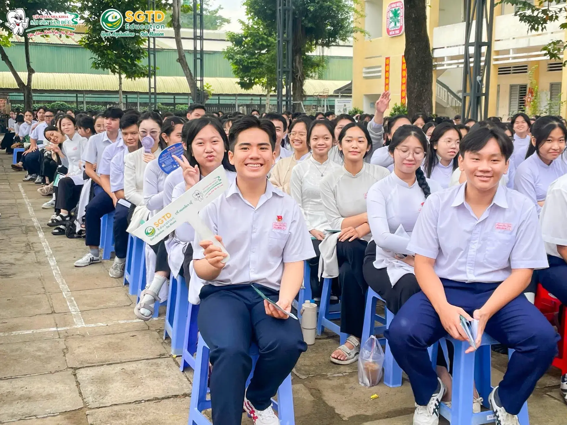 Đồng Hành cùng Giấc Mơ Quốc Tế - SGTD Education Có Mặt trong Buổi Hướng Nghiệp tại Trường THPT Nguyễn Đình Chiểu (ảnh 20/22)