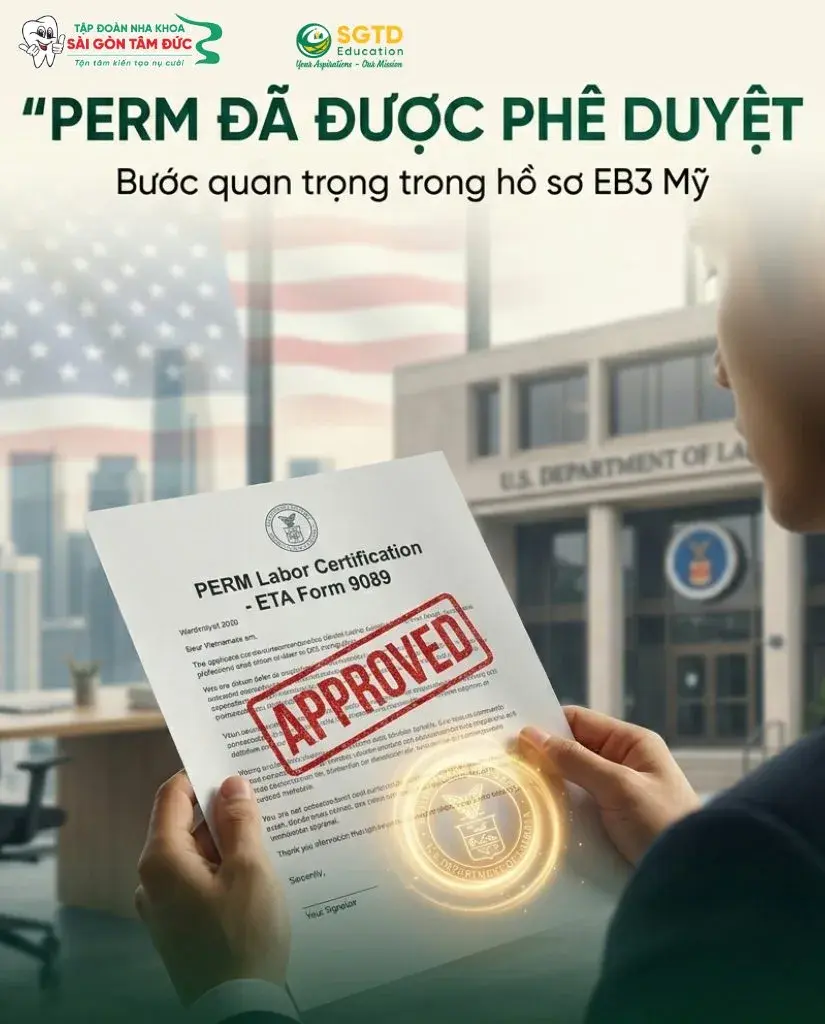 PERM Labor Certification (ETA Form 9089) được phê duyệt – bước quan trọng trong hồ sơ EB3