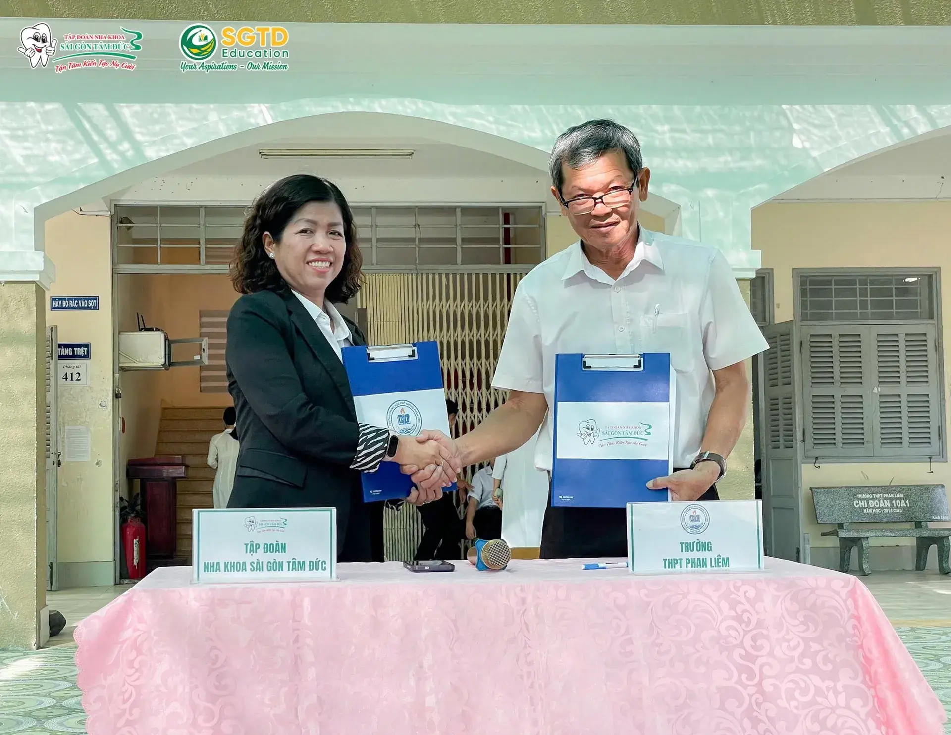 Khởi Đầu Năng Lượng Tuần Mới - SGTD Education Lan Toả Giá Trị Giáo Dục cho Các Em Học Sinh tại Trường THPT Phan Liêm (ảnh 6/31)