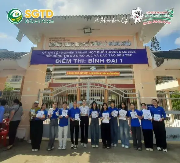 Ngày 26/6/2025 & 27/7/2025 - SGTD Education Đã Có Mặt tại Các Điểm Trường THPT Tỉnh Bến Tre Để Đồng Hành cùng Các Thí Sinh trong Kỳ Thi Tốt Nghiệp… (ảnh 4/11)