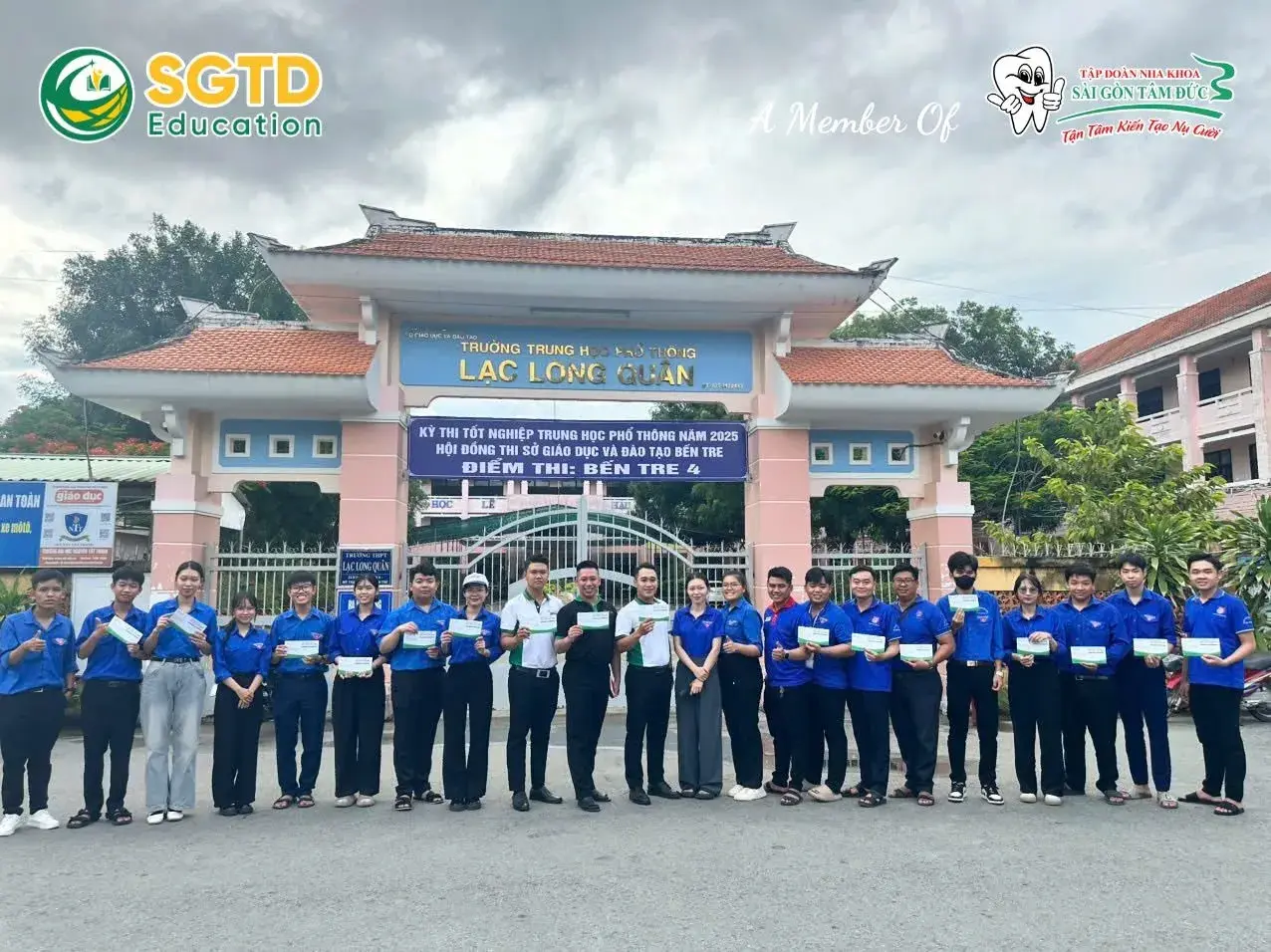 Ngày 26/6/2025 & 27/7/2025 - SGTD Education Đã Có Mặt tại Các Điểm Trường THPT Tỉnh Bến Tre Để Đồng Hành cùng Các Thí Sinh trong Kỳ Thi Tốt Nghiệp… (ảnh 7/11)