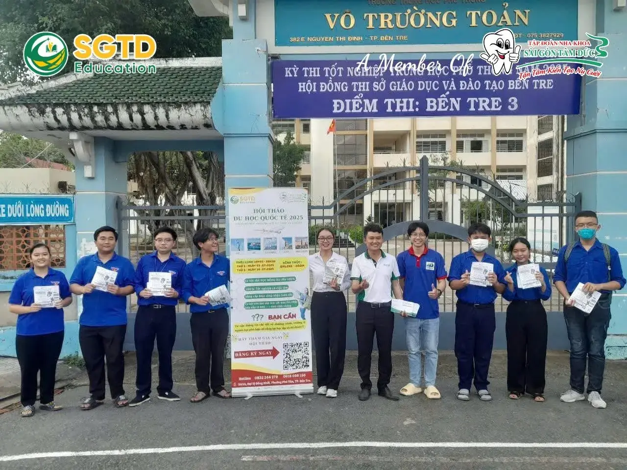 Ngày 26/6/2025 & 27/7/2025 - SGTD Education Đã Có Mặt tại Các Điểm Trường THPT Tỉnh Bến Tre Để Đồng Hành cùng Các Thí Sinh trong Kỳ Thi Tốt Nghiệp… (ảnh 9/11)