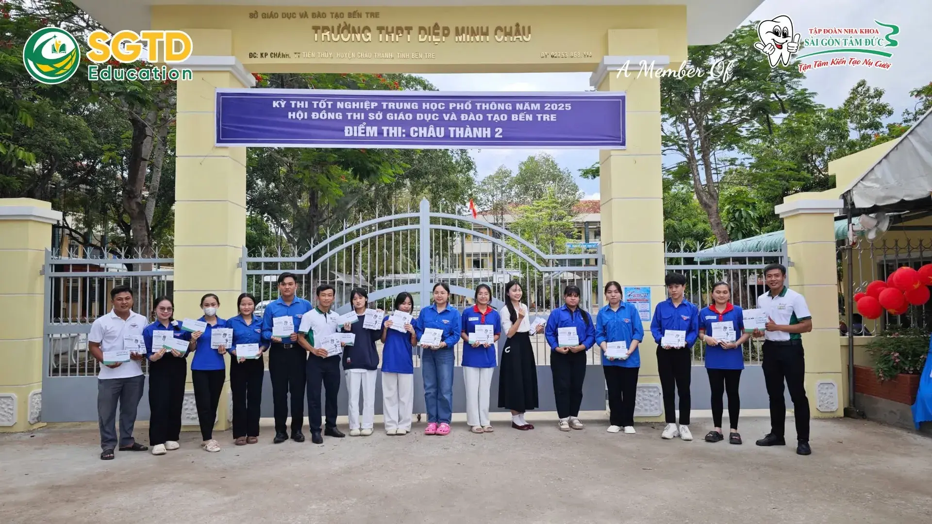 Ngày 26/6/2025 & 27/7/2025 - SGTD Education Đã Có Mặt tại Các Điểm Trường THPT Tỉnh Bến Tre Để Đồng Hành cùng Các Thí Sinh trong Kỳ Thi Tốt Nghiệp… (ảnh 10/11)
