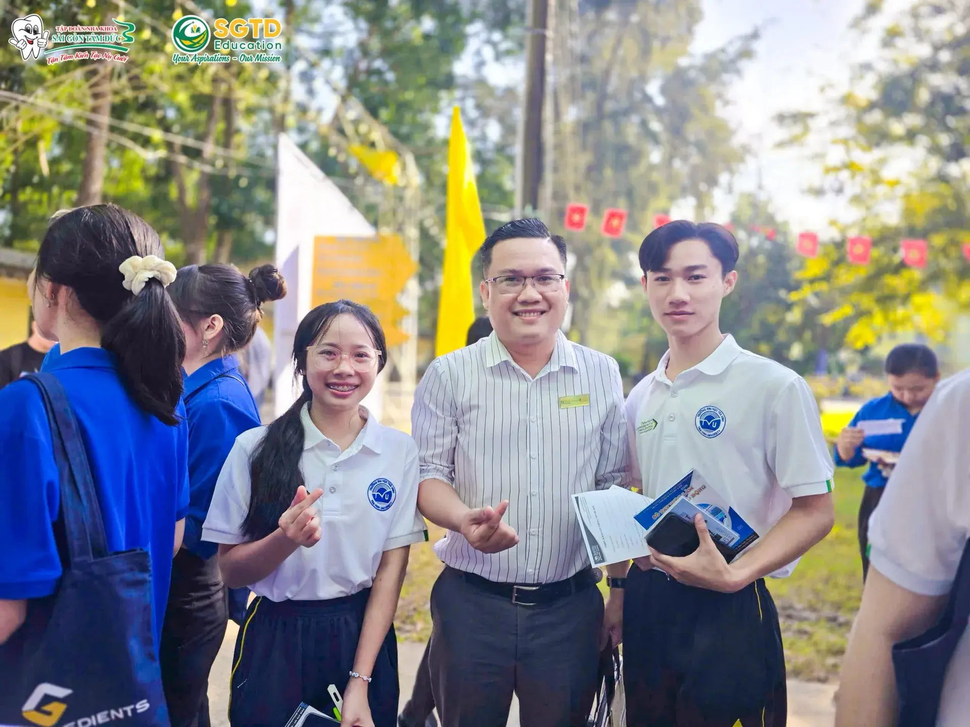 SGTD Education và Tập Đoàn Nha Khoa Sài Gòn Tâm Đức đồng hành tại Ngày hội Việc làm ĐH Trà Vinh