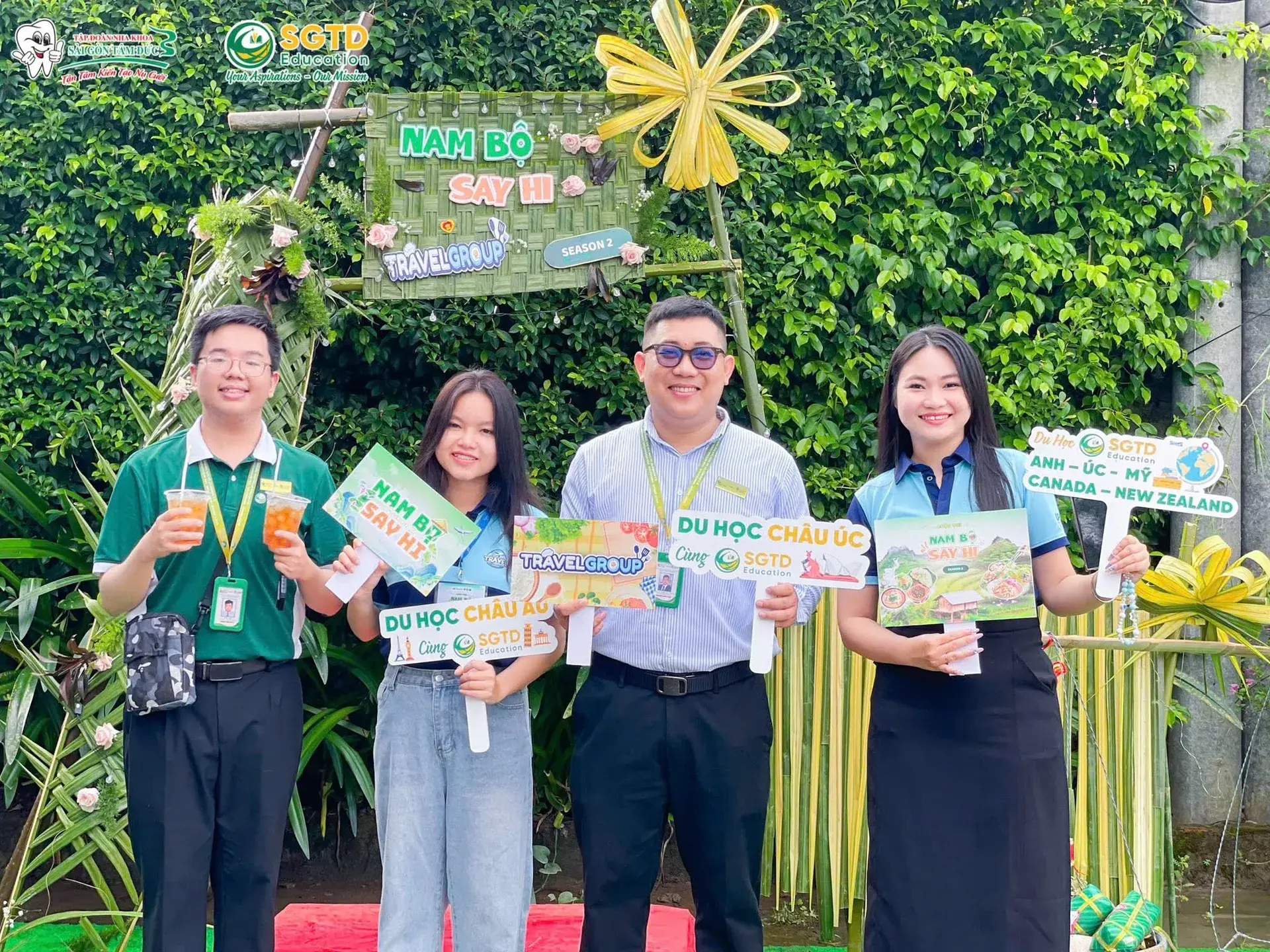 Nhà Tài Trợ Kim Cương Đồng Hành cùng Chương Trình “Nam Bộ Say Hi” Công Ty Tư Vấn Du Học Định Cư Visa Quốc Tế SGTD Education & Tập Đoàn Nha Khoa Sài… (ảnh 40/44)