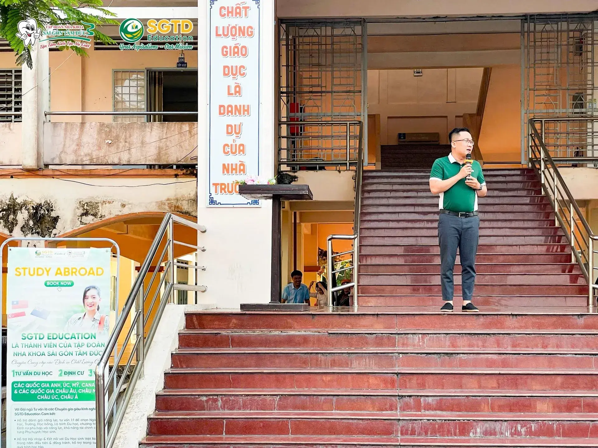 SGTD Education Đồng Hành cùng Học Sinh Trường THPT Chuyên Nguyễn Bỉnh Khiêm trong Định Hướng Du Học Năm 2026 (ảnh 7/22)