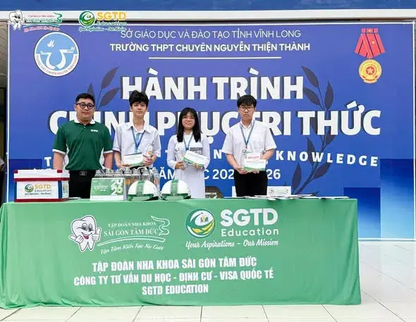 SGTD Education Đồng Hành cùng Phụ Huynh/Học Sinh THPT Chuyên Nguyễn Thiện Thành – Định Hướng Du Học 2026 (ảnh 4/15)