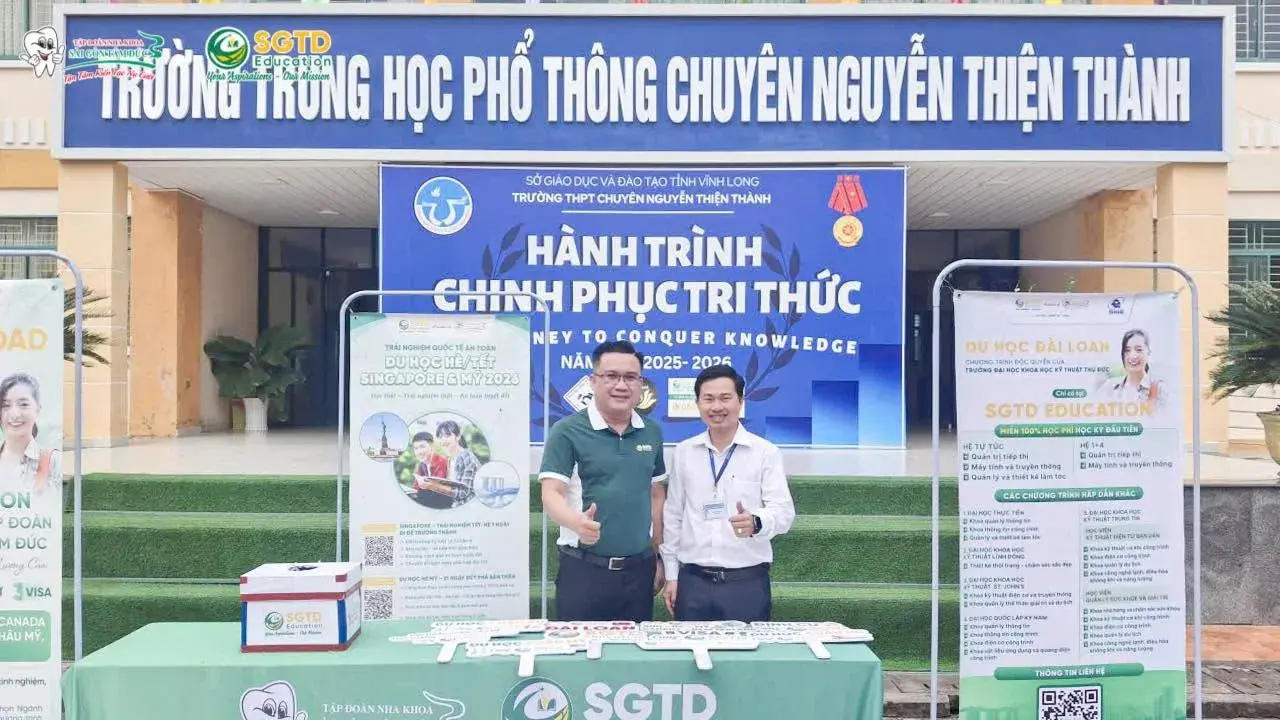 SGTD Education Đồng Hành cùng Phụ Huynh/Học Sinh THPT Chuyên Nguyễn Thiện Thành – Định Hướng Du Học 2026 (ảnh 10/15)