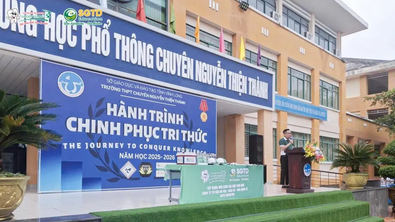 SGTD Education Đồng Hành cùng Phụ Huynh/Học Sinh THPT Chuyên Nguyễn Thiện Thành – Định Hướng Du Học 2026 (ảnh 14/15)