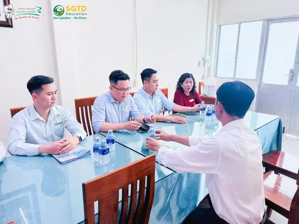 SGTD Education Gặp Gỡ Chính Quyền Xã Ba Tri & An Hiệp,