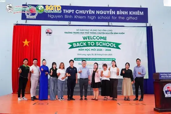 Sự Kiện “Back To School” Bùng Nổ tại THPT Chuyên Nguyễn Bỉnh Khiêm cùng