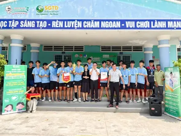Tập Đoàn Nha Khoa Sài Gòn Tâm Đức cùng SGTD Education Tự Hào Đồng Hành cùng Giải Bóng Chuyền Nam THPT Tranh Cúp: Nha Khoa Sài Gòn Tâm Đức Lần III – Năm 2026