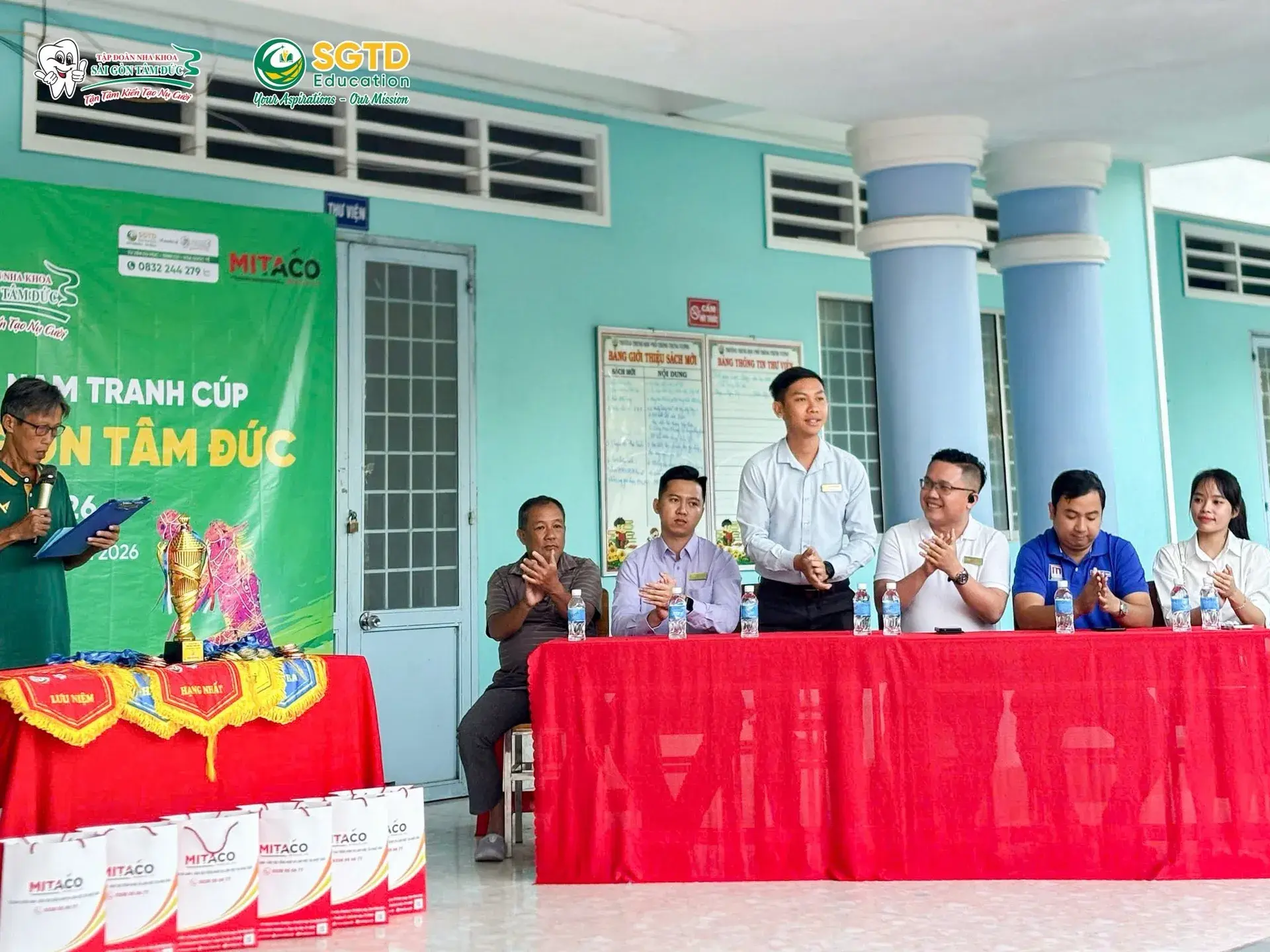Tập Đoàn Nha Khoa Sài Gòn Tâm Đức cùng SGTD Education Tự Hào Đồng Hành cùng Giải Bóng Chuyền Nam THPT Tranh Cúp: Nha Khoa Sài Gòn Tâm Đức Lần III… (ảnh 15/25)