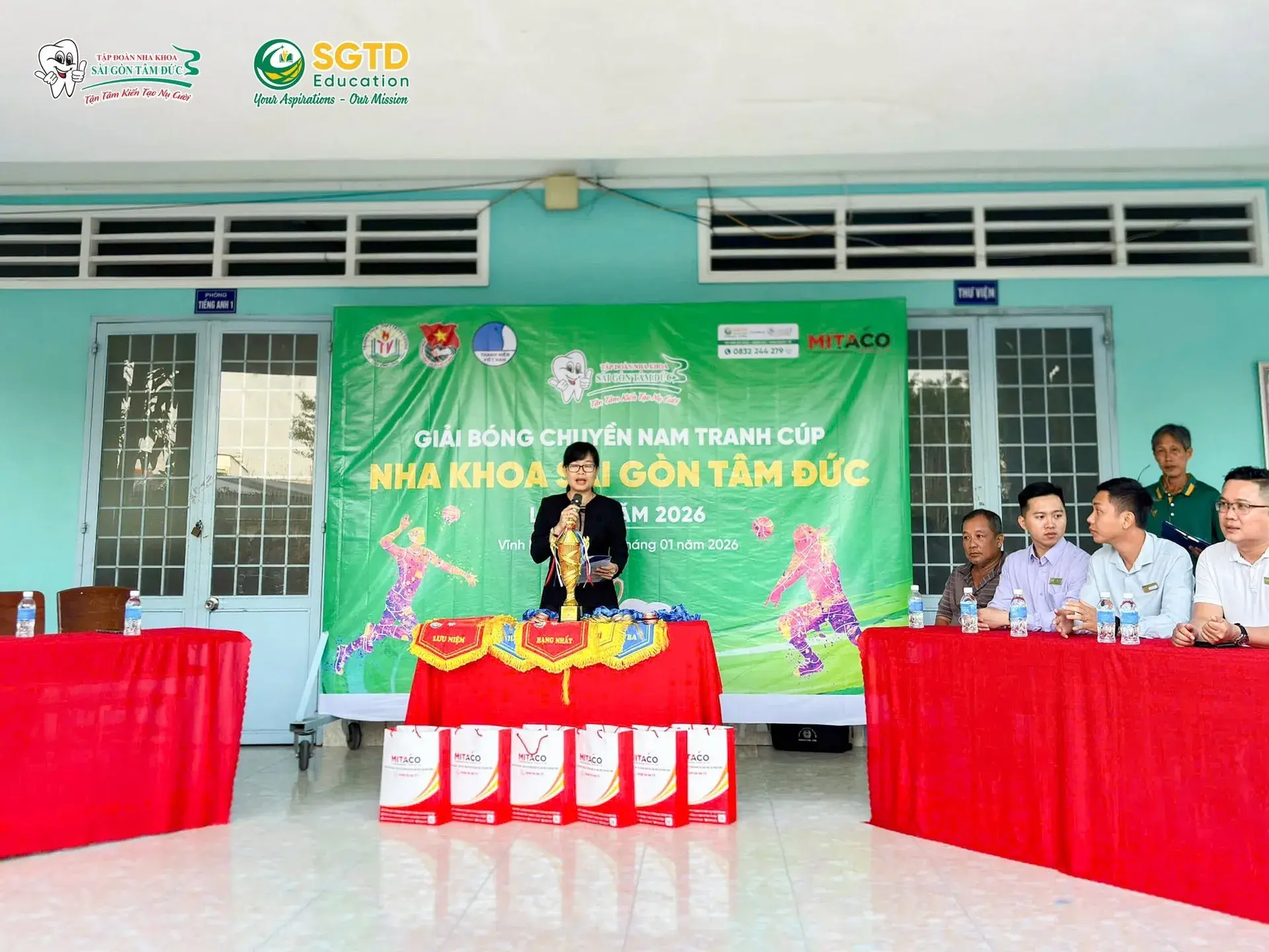 Tập Đoàn Nha Khoa Sài Gòn Tâm Đức cùng SGTD Education Tự Hào Đồng Hành cùng Giải Bóng Chuyền Nam THPT Tranh Cúp: Nha Khoa Sài Gòn Tâm Đức Lần III… (ảnh 16/25)