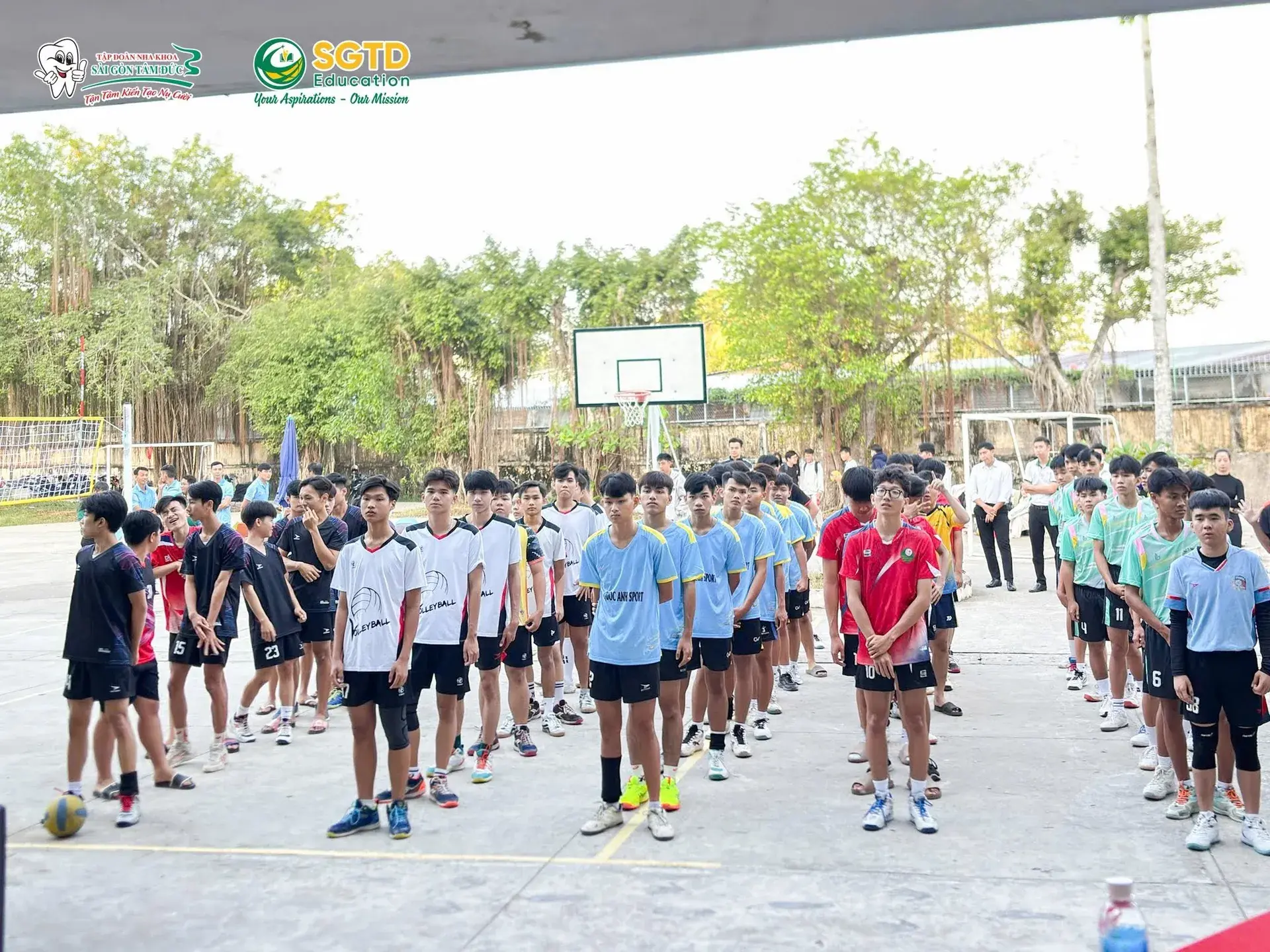 Tập Đoàn Nha Khoa Sài Gòn Tâm Đức cùng SGTD Education Tự Hào Đồng Hành cùng Giải Bóng Chuyền Nam THPT Tranh Cúp: Nha Khoa Sài Gòn Tâm Đức Lần III… (ảnh 18/25)
