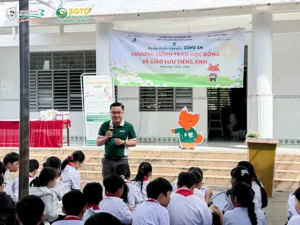 Tập Đoàn Nha Khoa Sài Gòn Tâm Đức & SGTD Education Đồng Hành cùng Dự Án Thiện Nguyện "cùng Em" tại Trường THCS Phạm Viết Chánh (ảnh 4/13)