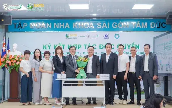 Thành Công Rực Rỡ: Ký Kết Hợp Tác Độc Quyền Giữa SGTD Education và Trường Đại Học Khoa Học Kỹ Thuật Thụ Đức – Đài Loan & Hội Thảo Du Học Đài Loan 2025 (ảnh 3/51)