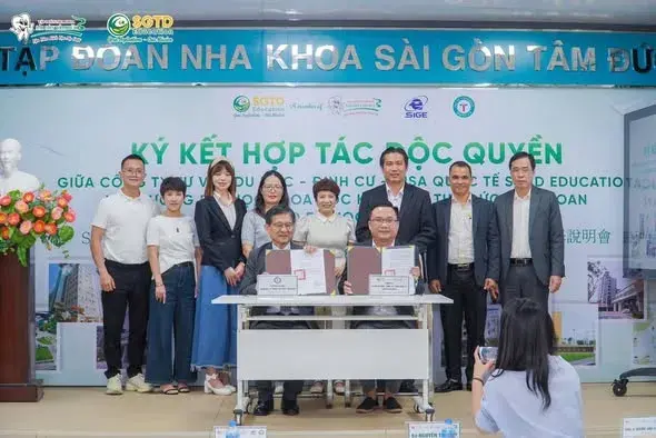 Thành Công Rực Rỡ: Ký Kết Hợp Tác Độc Quyền Giữa SGTD Education và Trường Đại Học Khoa Học Kỹ Thuật Thụ Đức – Đài Loan & Hội Thảo Du Học Đài Loan 2025 (ảnh 4/51)
