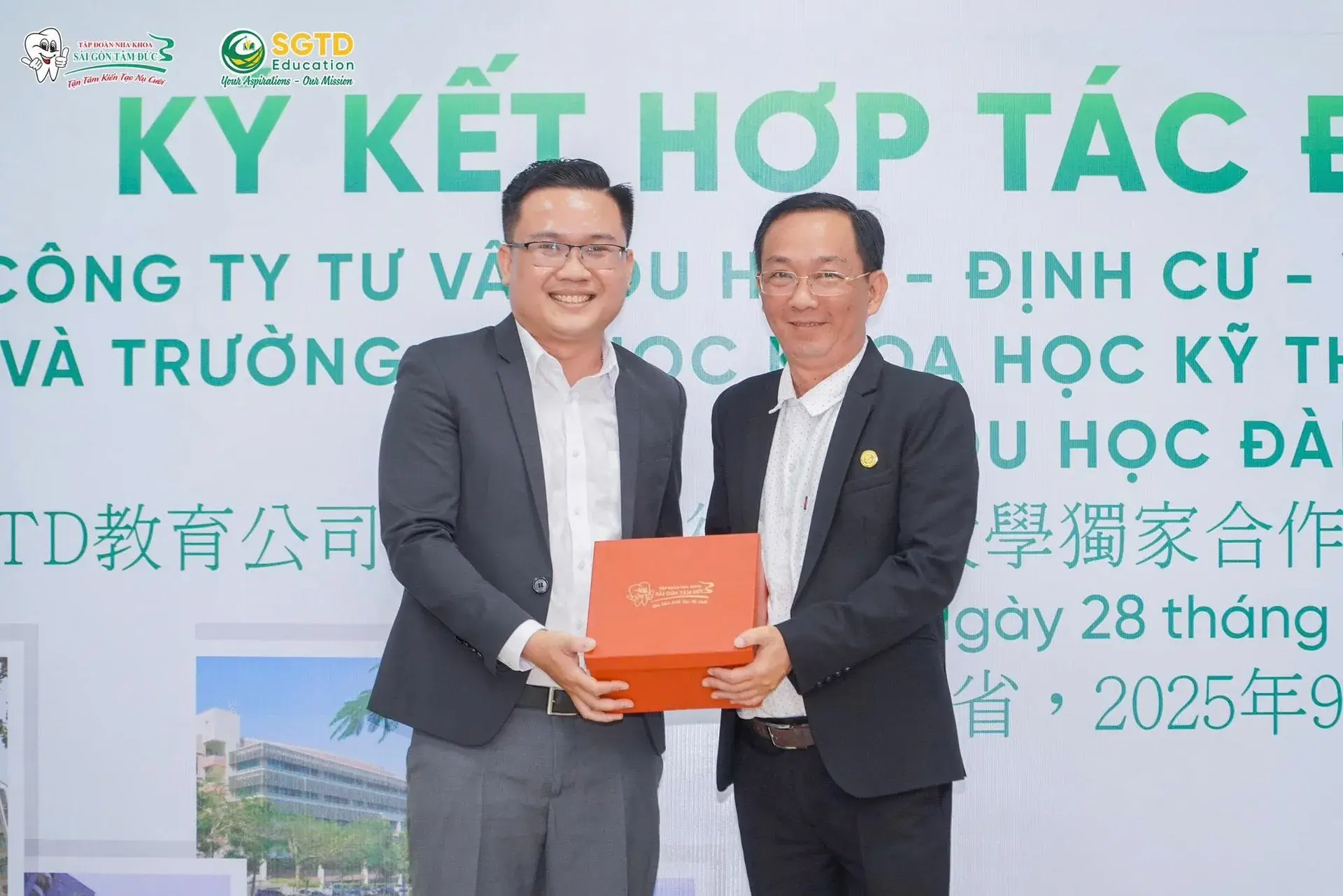 Thành Công Rực Rỡ: Ký Kết Hợp Tác Độc Quyền Giữa SGTD Education và Trường Đại Học Khoa Học Kỹ Thuật Thụ Đức – Đài Loan & Hội Thảo Du Học Đài Loan 2025 (ảnh 32/51)