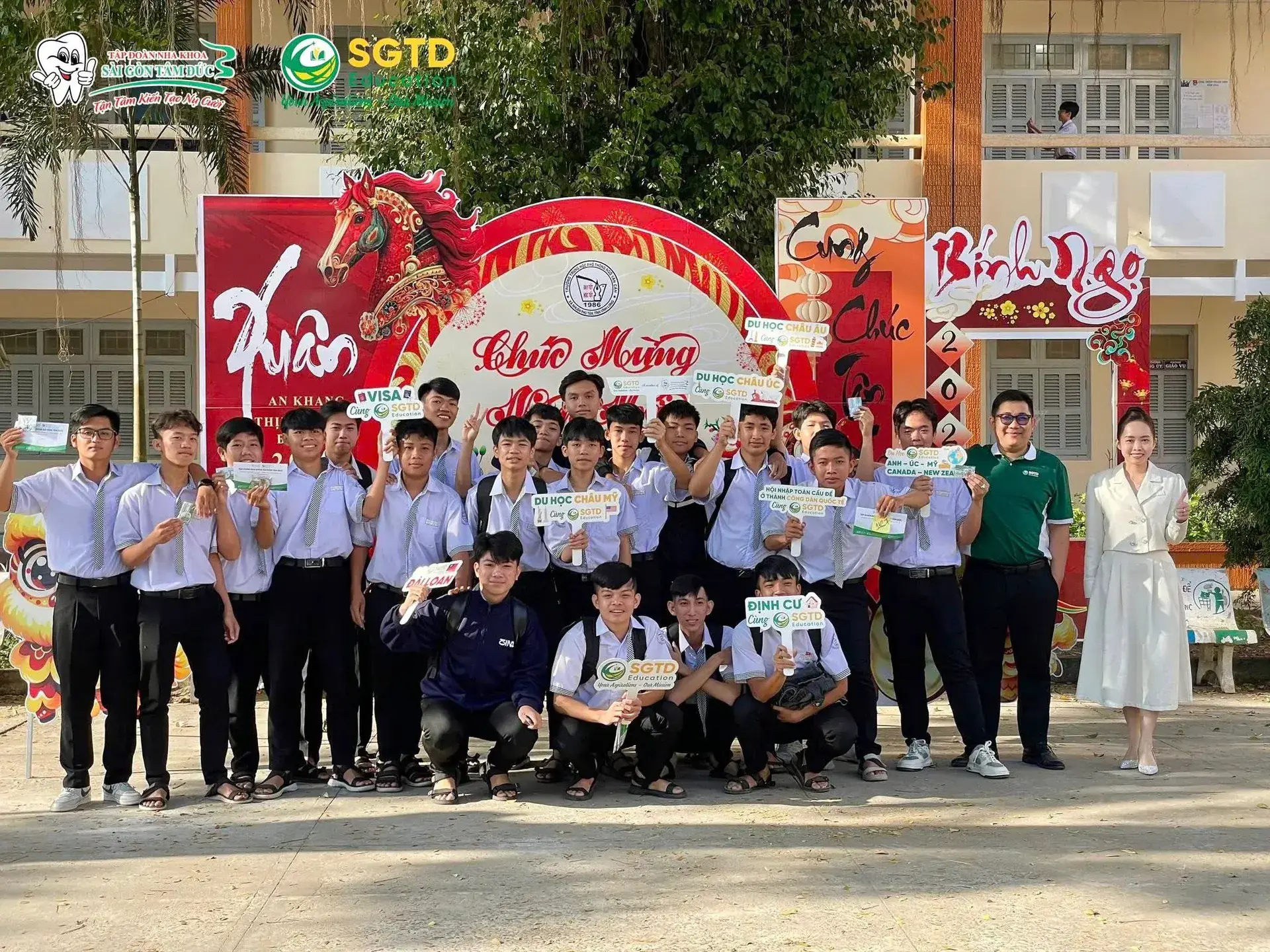 SGTD Education Đồng Hành Cùng Trường THPT Ngô Văn Cấn