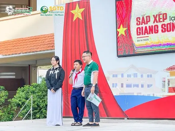 Thứ 2 Là Ngày Đầu Tuần - SGTD Education Mang đến Điều Bất Ngờ Gì cho Học Sinh Trường Phổ Thông Hermann Gmeiner! (ảnh 5/21)