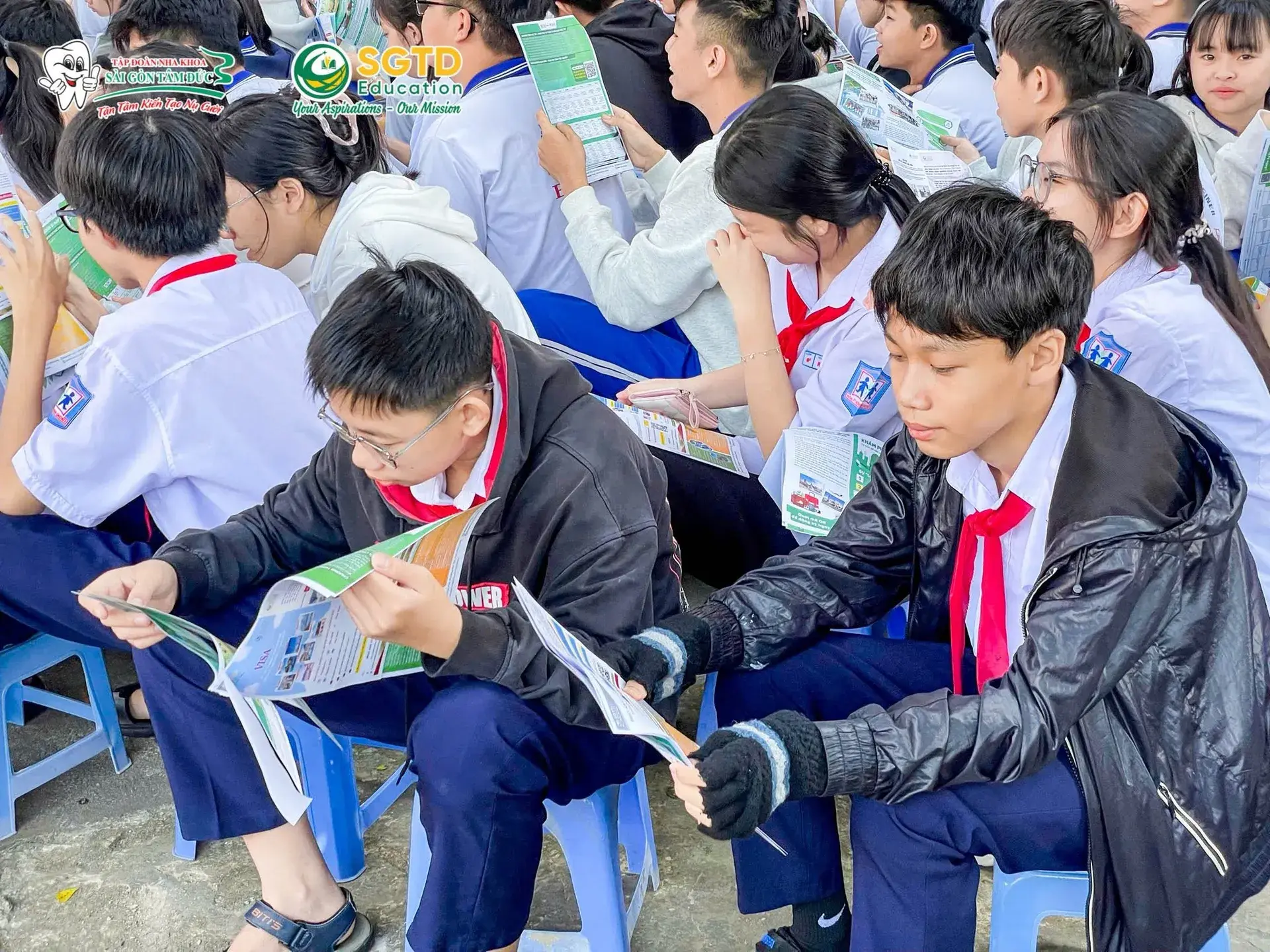 Thứ 2 Là Ngày Đầu Tuần - SGTD Education Mang đến Điều Bất Ngờ Gì cho Học Sinh Trường Phổ Thông Hermann Gmeiner! (ảnh 16/21)