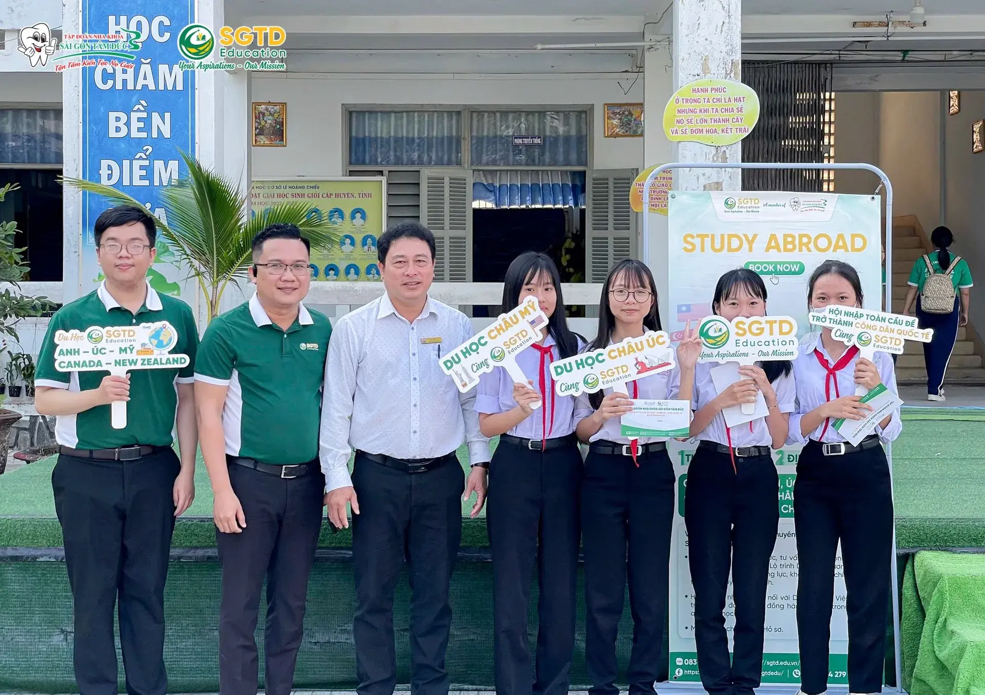SGTD Education Đồng Hành Cùng Trường THCS Lê Hoàng Chiếu