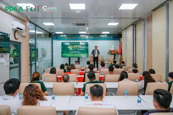 Vinh Dự Chào Đón Đoàn Doanh Nhân PDCA – FOH Miền Tây đến Thăm và Làm Việc cùng Tập Đoàn Nha Khoa Sài Gòn Tâm Đức và SGTD Education (ảnh 5/16)